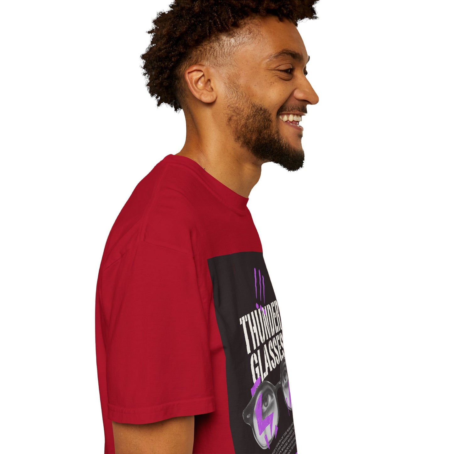 Thunder Glasses Unisex T-Shirt | Retro Graphic Tee for Music Lovers, Gift for Birthdays, Festivals, Unisex Style, Casual Wear