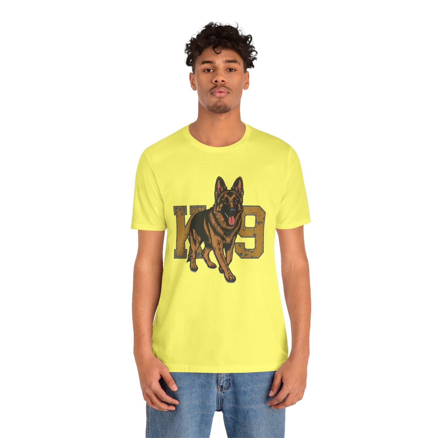 K9 Dog Lover German Shepherd Tee, Pet Owner Gift, Unisex Jersey Shirt