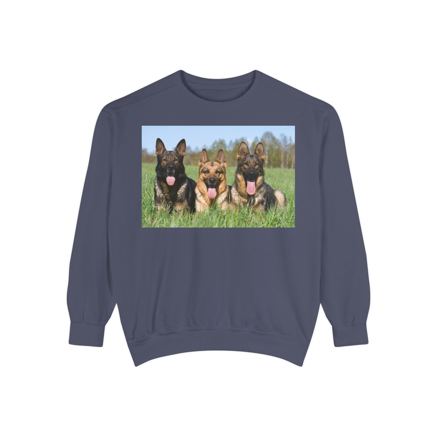 German Shepherd Friends Sweatshirt - Cozy Unisex Apparel for Dog Lovers