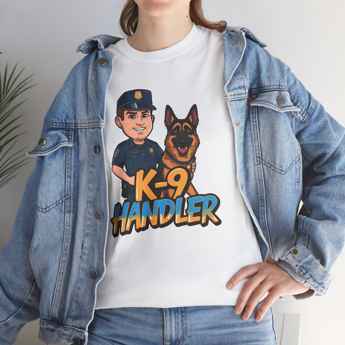 Funny K-9 Handler T-Shirt: The Ultimate Gift for Dog Lovers & Officers