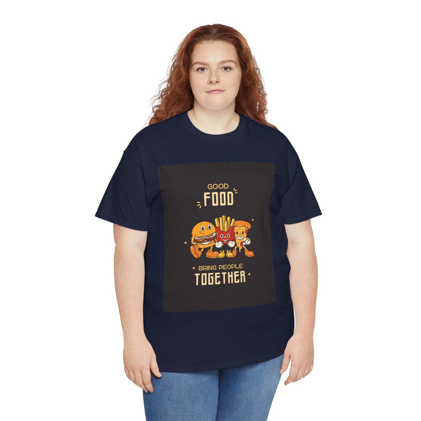 Good Food Unisex Tee | Fun Foodie Shirt, Gift for Food Lovers, Casual Wear, Kitchen Humor, BBQ Party