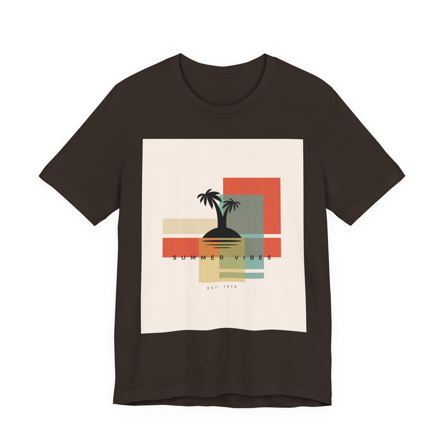 Tropical Sunset Tee, Summer Vibes Shirt, Vacation Outfit, Unisex Graphic Tee, Gift for Beach Lovers, Casual Wear