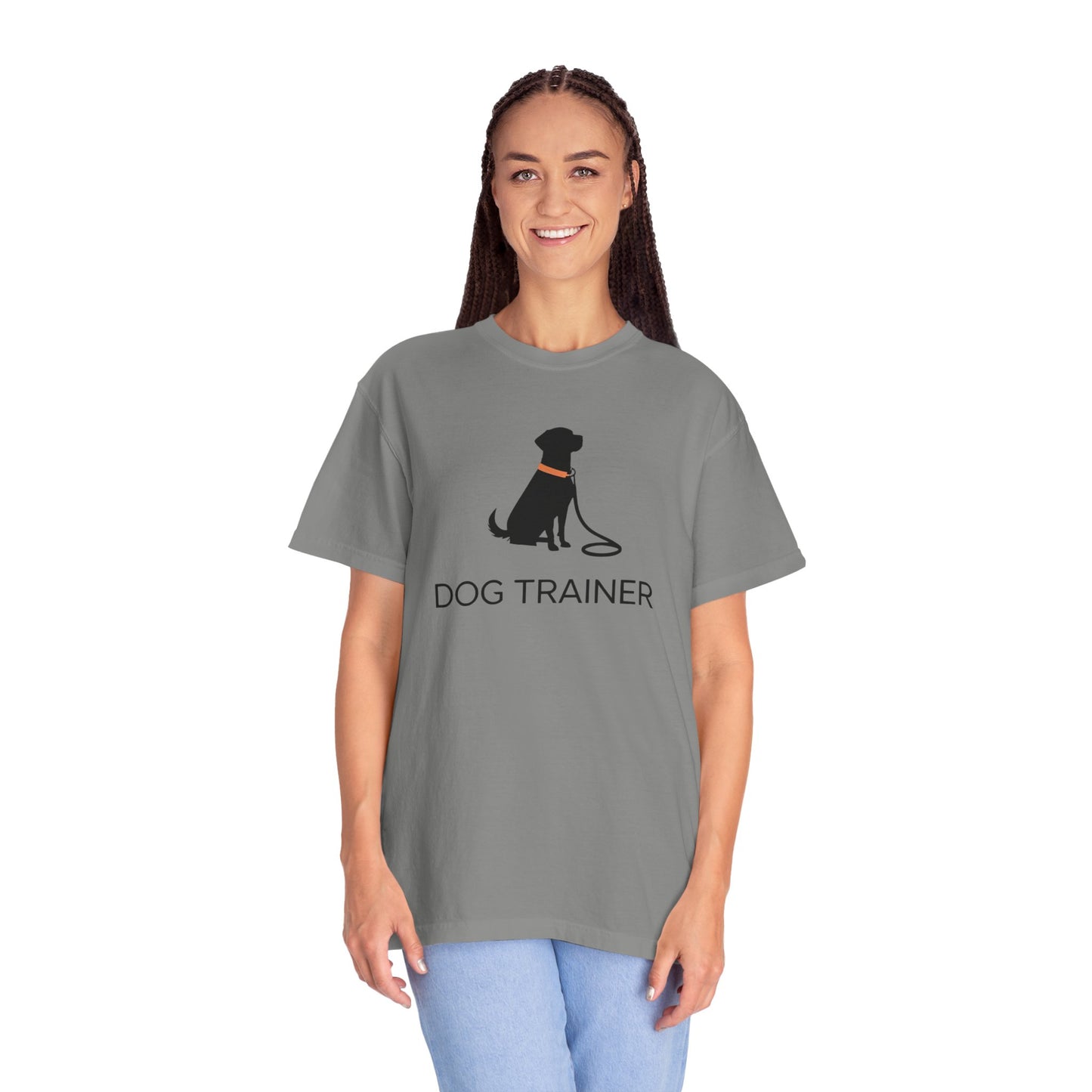 Dog Trainer T-Shirt, Black Dog, Pet Lover Gift, Animal Care Apparel, Gift for Dog Trainers