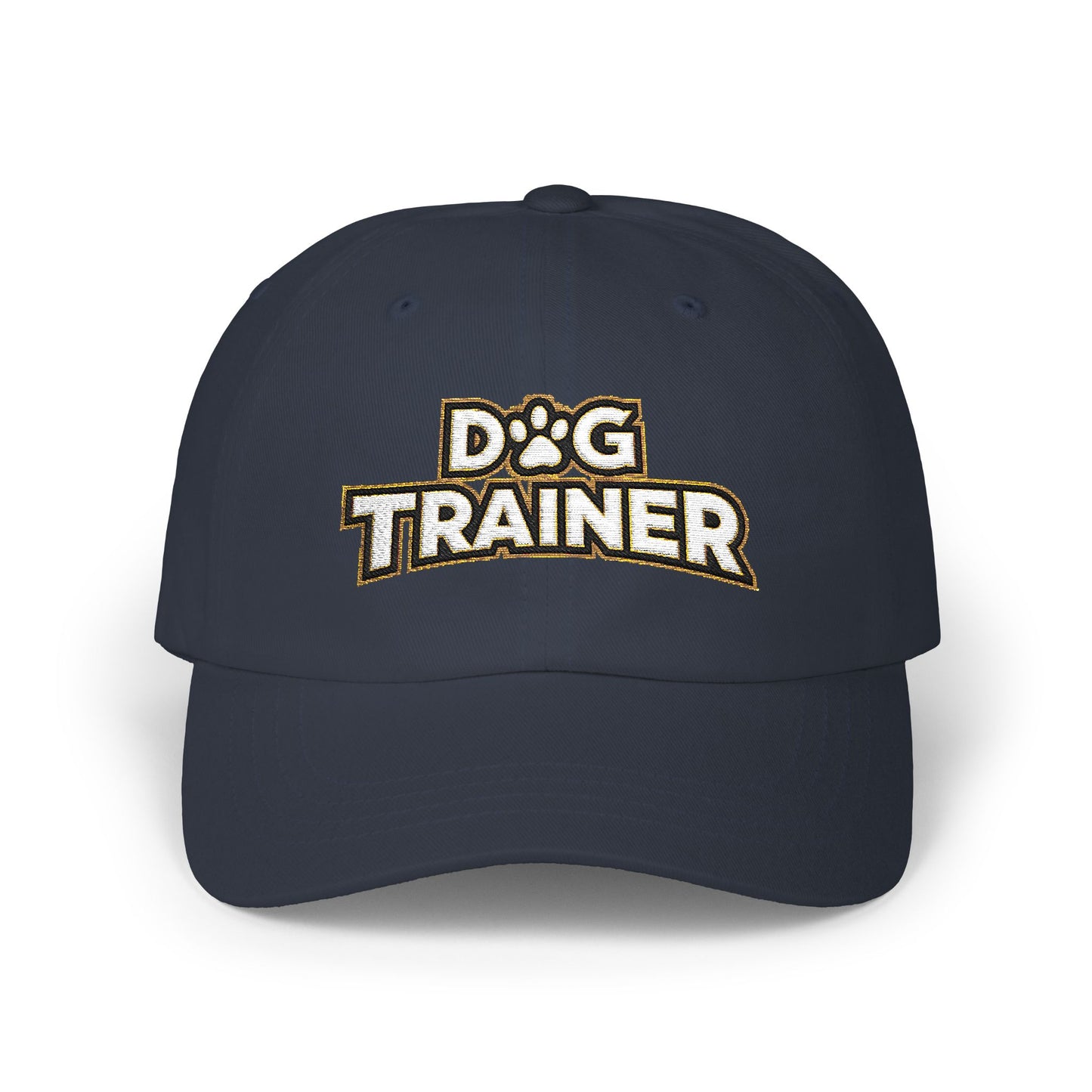 Embroidered Dog Trainer Classic Dad Cap, Adjustable Baseball Cap, Dog Owner Accessory