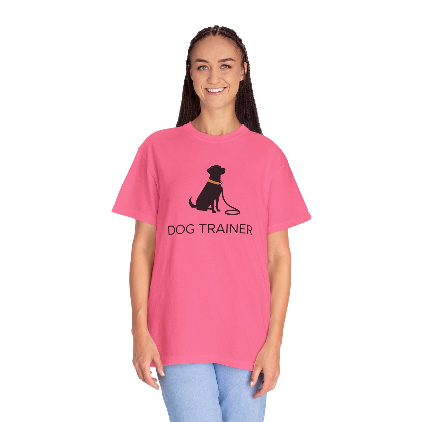 Dog Trainer T-Shirt, Black Dog, Pet Lover Gift, Animal Care Apparel, Gift for Dog Trainers
