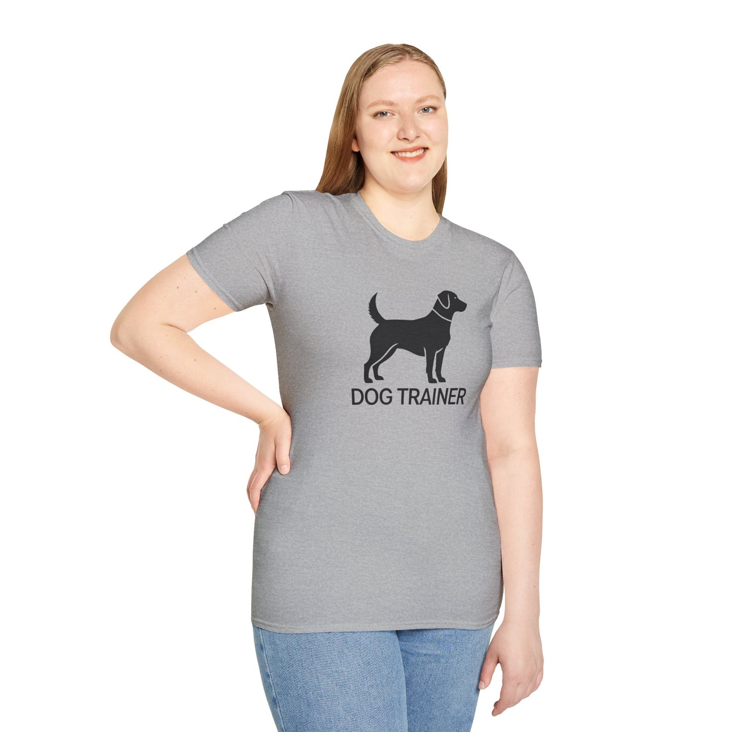 Dog Trainer Unisex Softstyle T-Shirt | Casual Pet Lover Tee, Gifts for Dog Trainers, Dog Lover Apparel