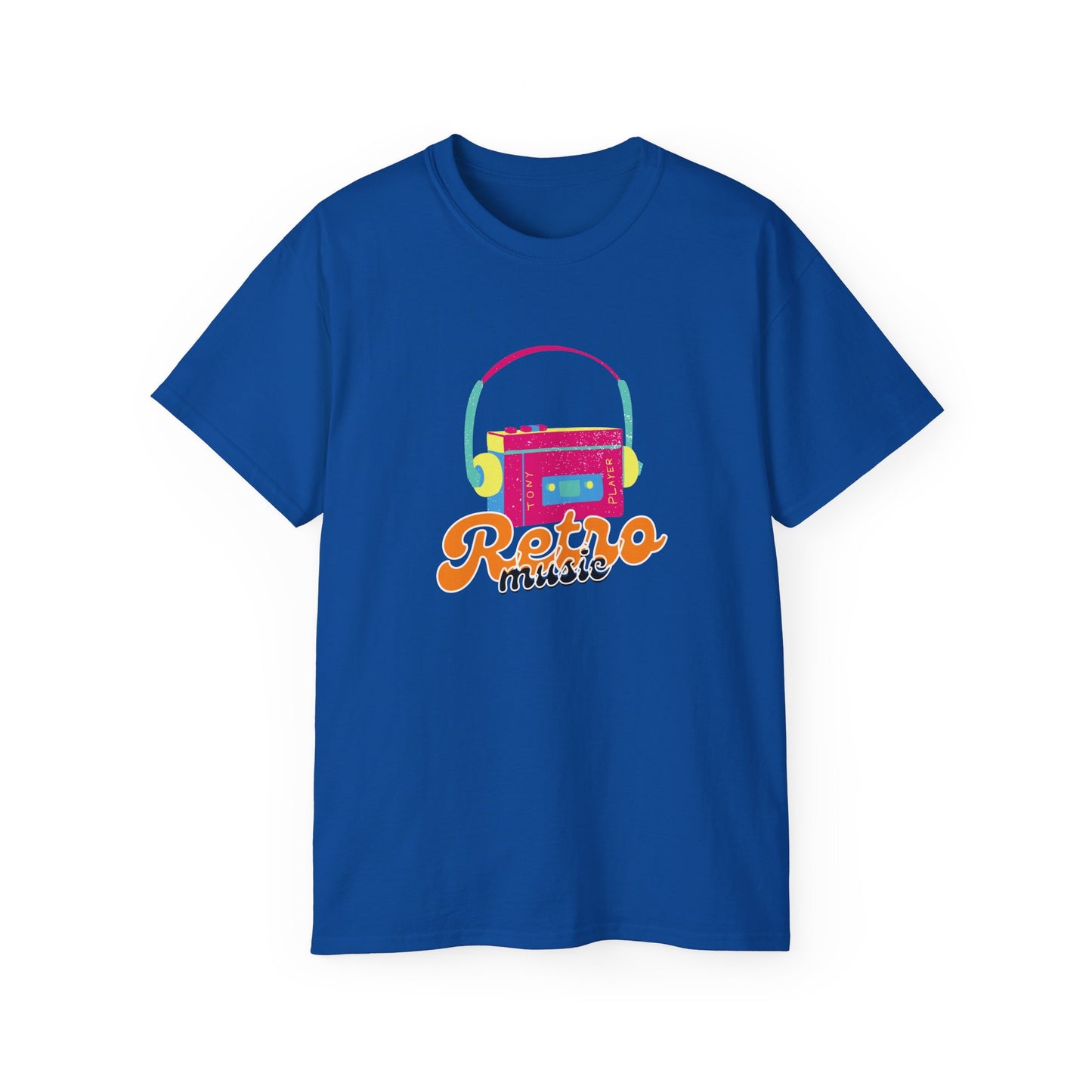 Retro Music Unisex Tee, Vintage Style Shirt, 80s Music Lover Gift, Casual Wear, Festival Outfit, Music Party T-Shirt
