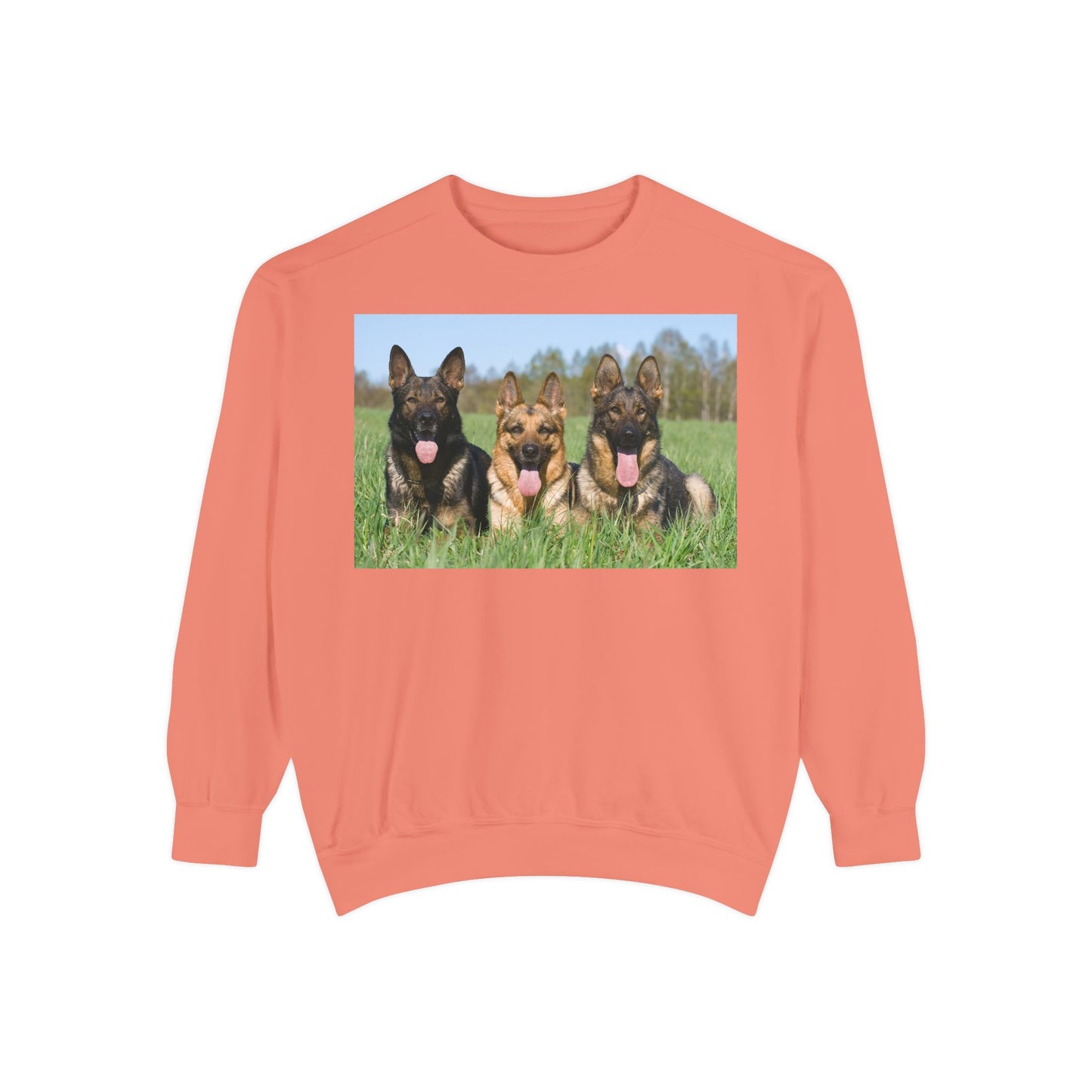 German Shepherd Friends Sweatshirt - Cozy Unisex Apparel for Dog Lovers