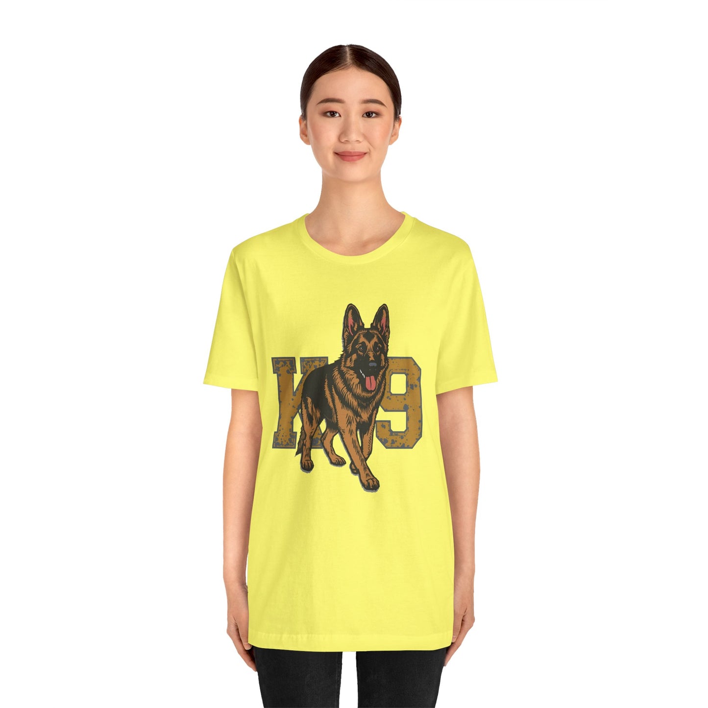 K9 Dog Lover German Shepherd Tee, Pet Owner Gift, Unisex Jersey Shirt