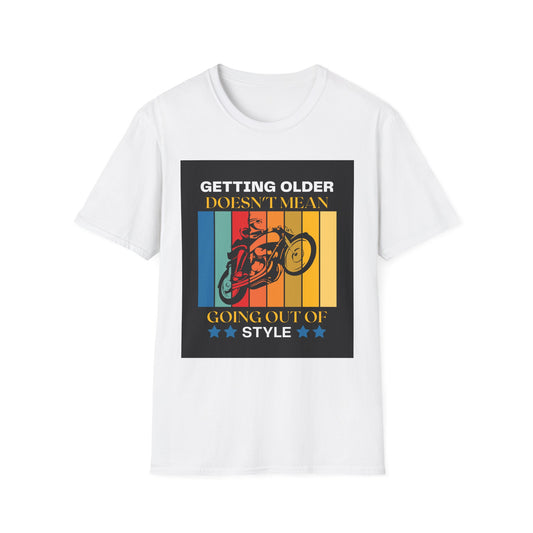 Vintage Motorcycle T-Shirt - Fun Gift for Bikers, Birthday, Unisex Apparel, Casual Wear, Fashion Statement