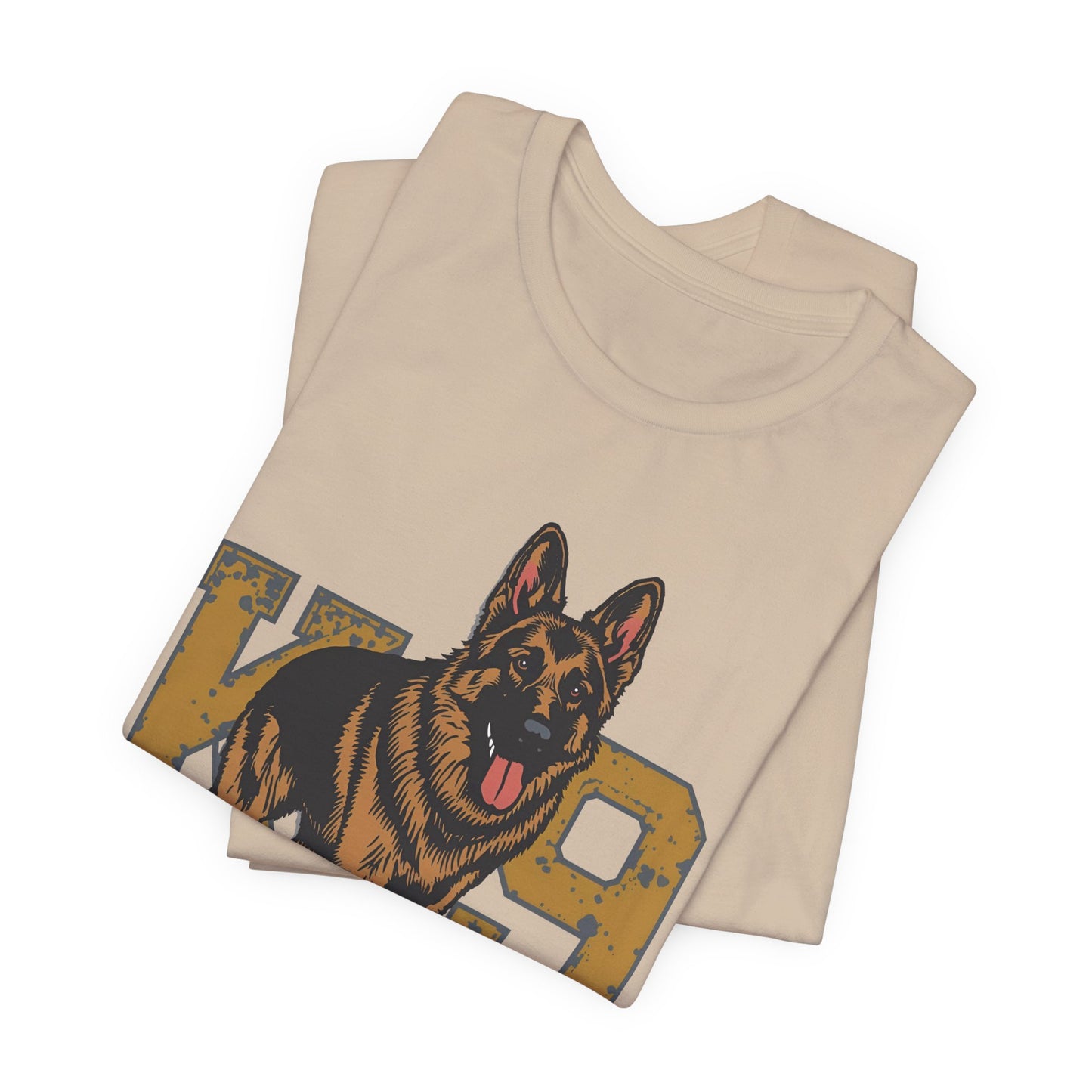 K9 Dog Lover German Shepherd Tee, Pet Owner Gift, Unisex Jersey Shirt