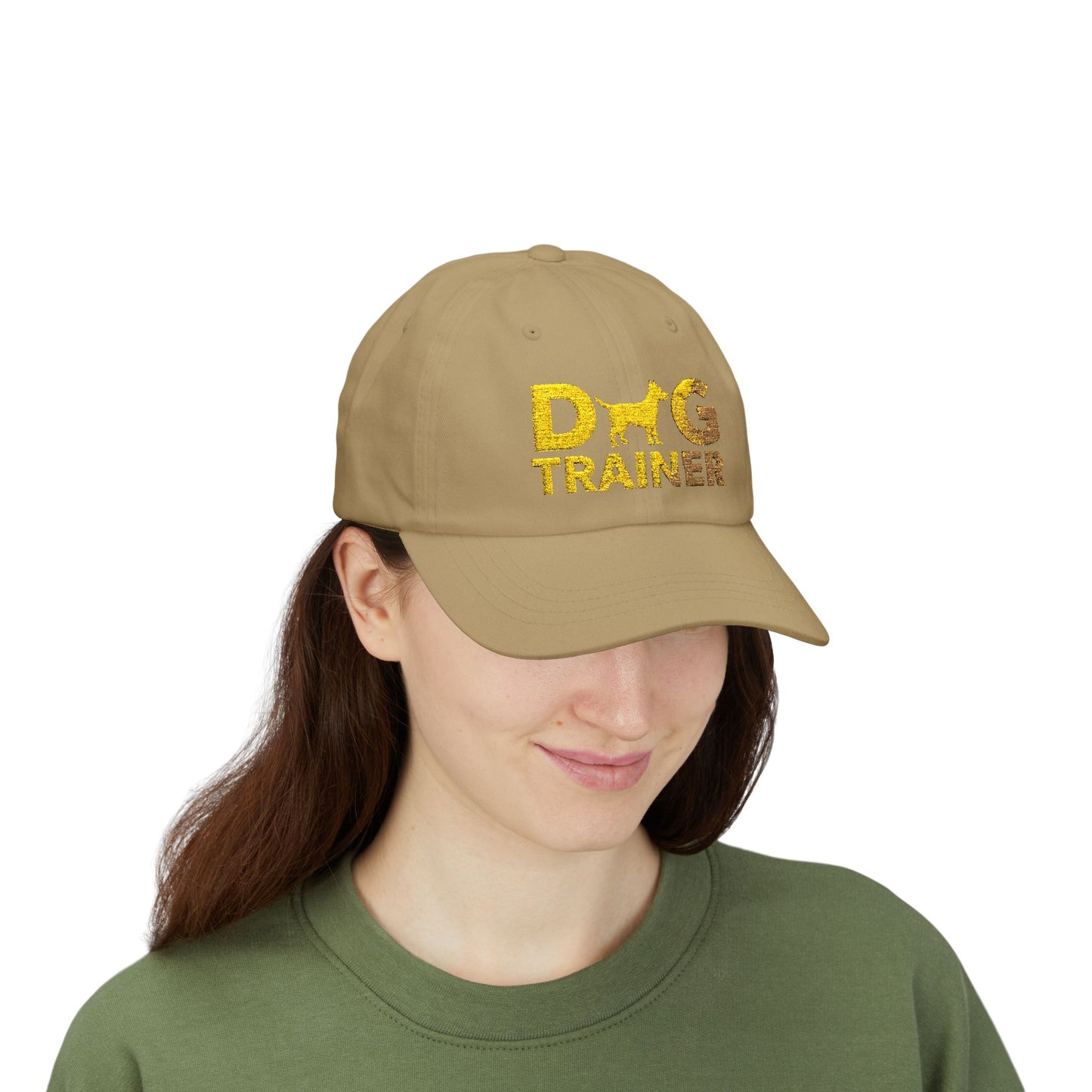 Dog Trainer Classic Dad Cap, Golden Embroidery Design, Pet Trainer Gift, Casual Wear