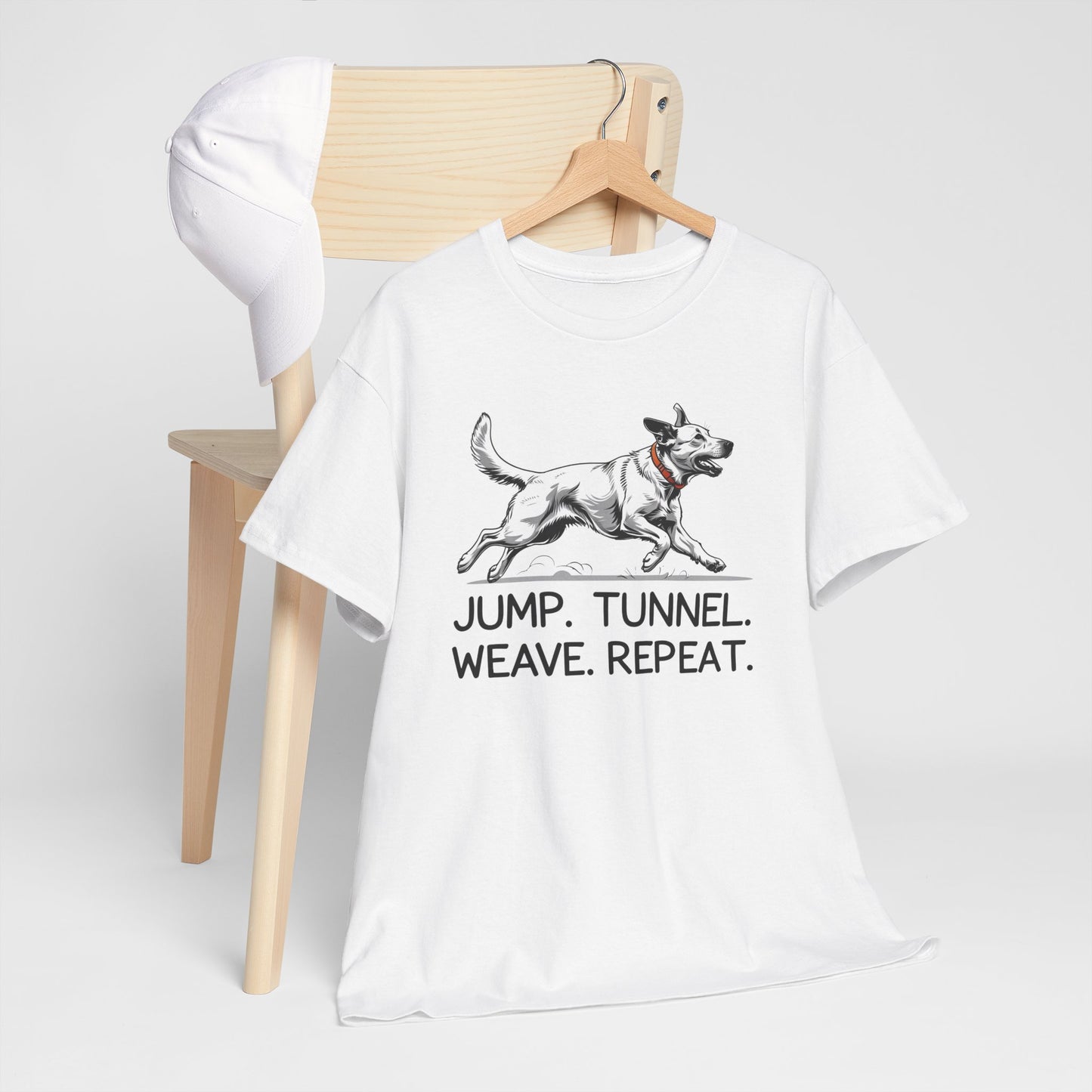 Dog Agility Tee for Enthusiasts, Funny Pet Owner Gift, Animal Lover Apparel, Dog Lover Shirt, Training Motivation Clothing