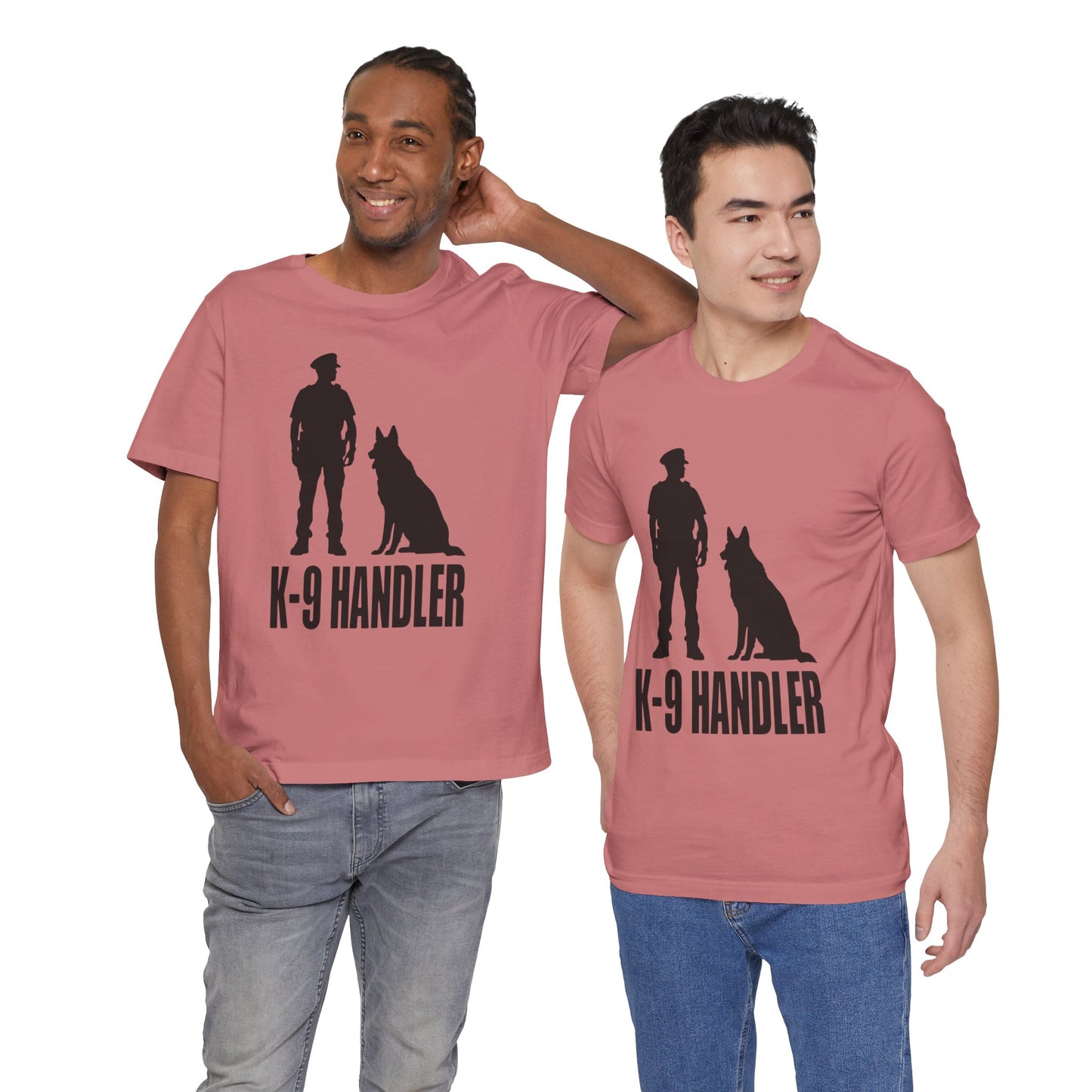 K9 Handler Unisex Tee, Dog Lover Gift, Pet Handler Shirt, Animal Advocate Apparel, Canine Enthusiast Top, Training Gear