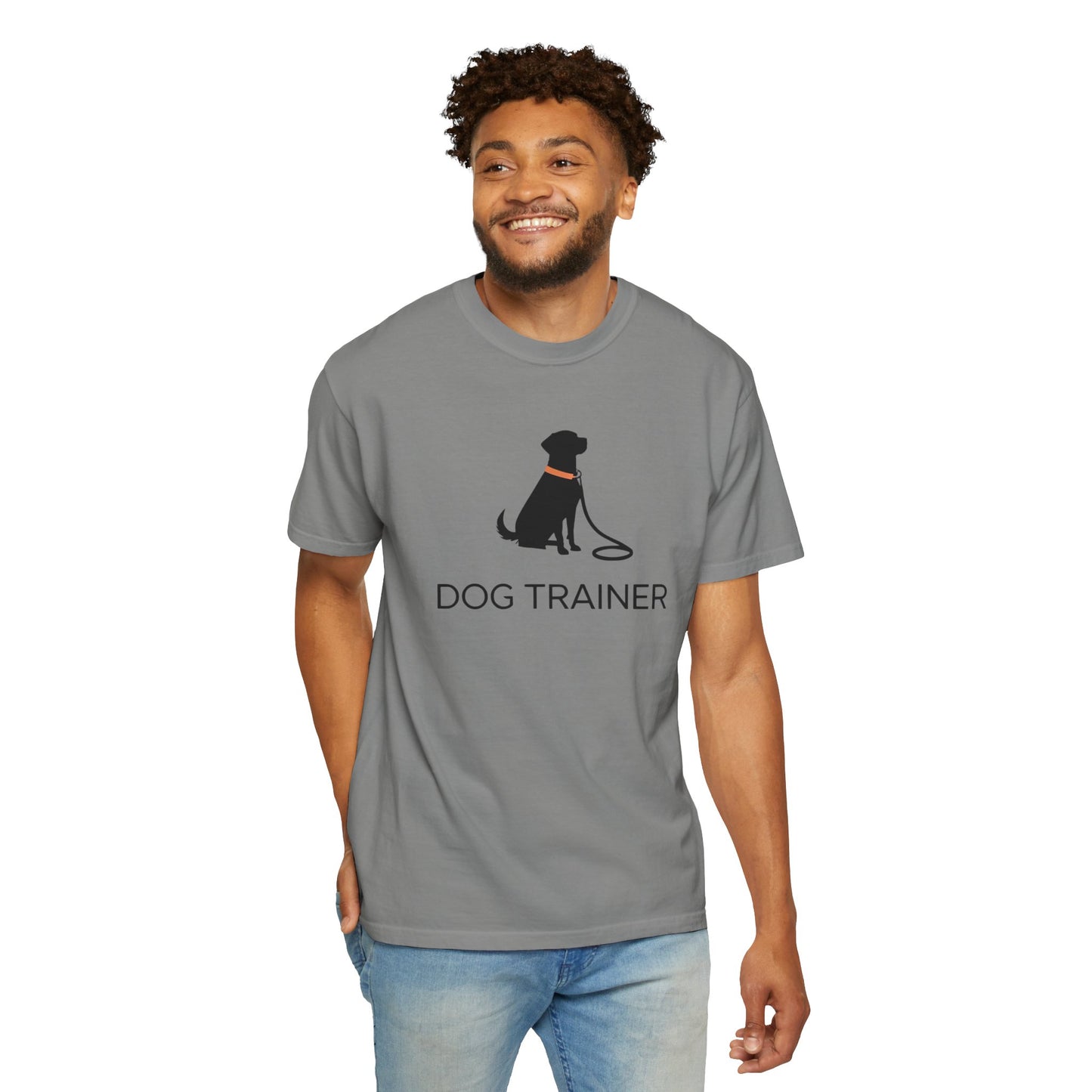 Dog Trainer T-Shirt, Black Dog, Pet Lover Gift, Animal Care Apparel, Gift for Dog Trainers