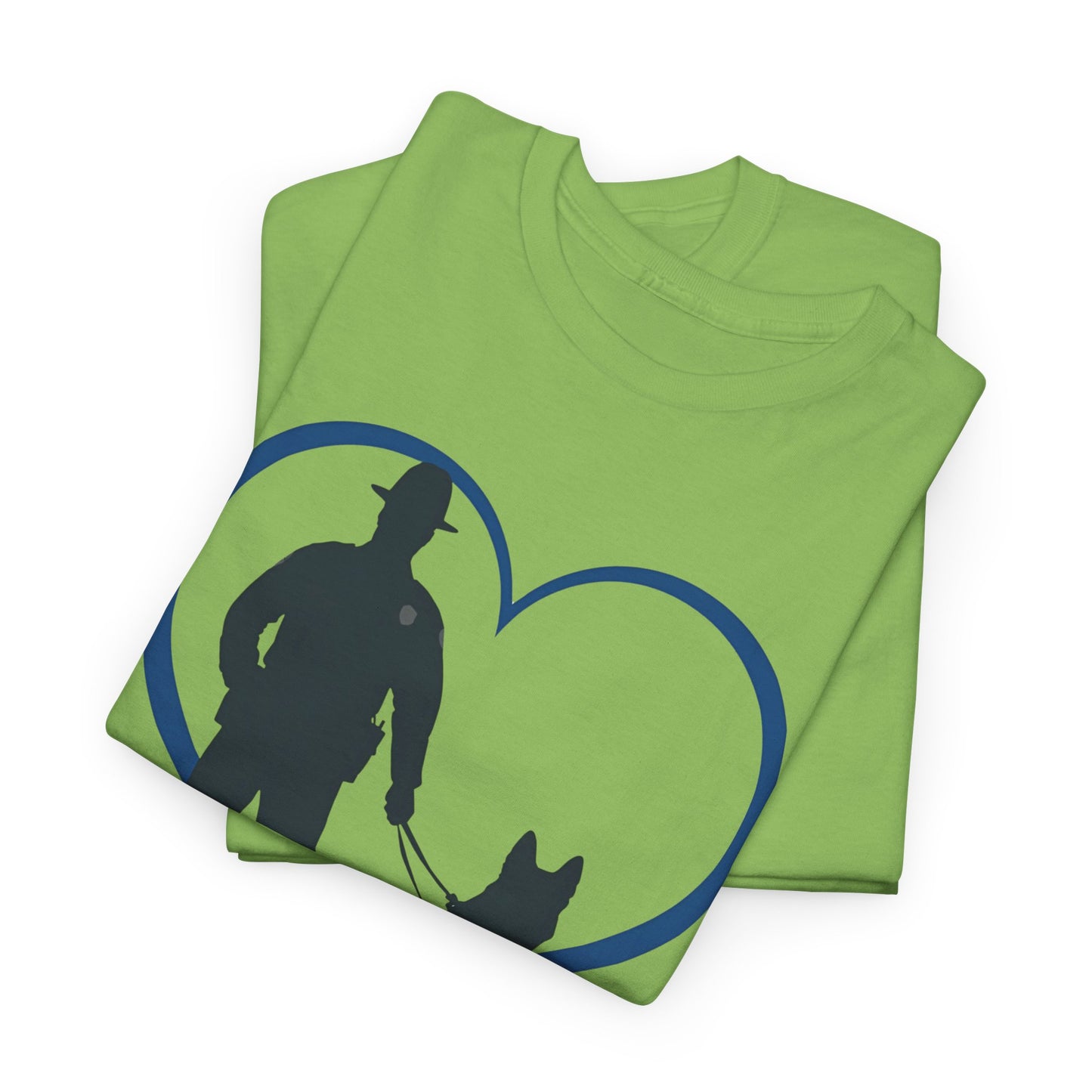 Heartfelt K-9 Unit Tee - Brothers In Duty | Police Officer Gift, Dog Lover Shirt, Law Enforcement Apparel