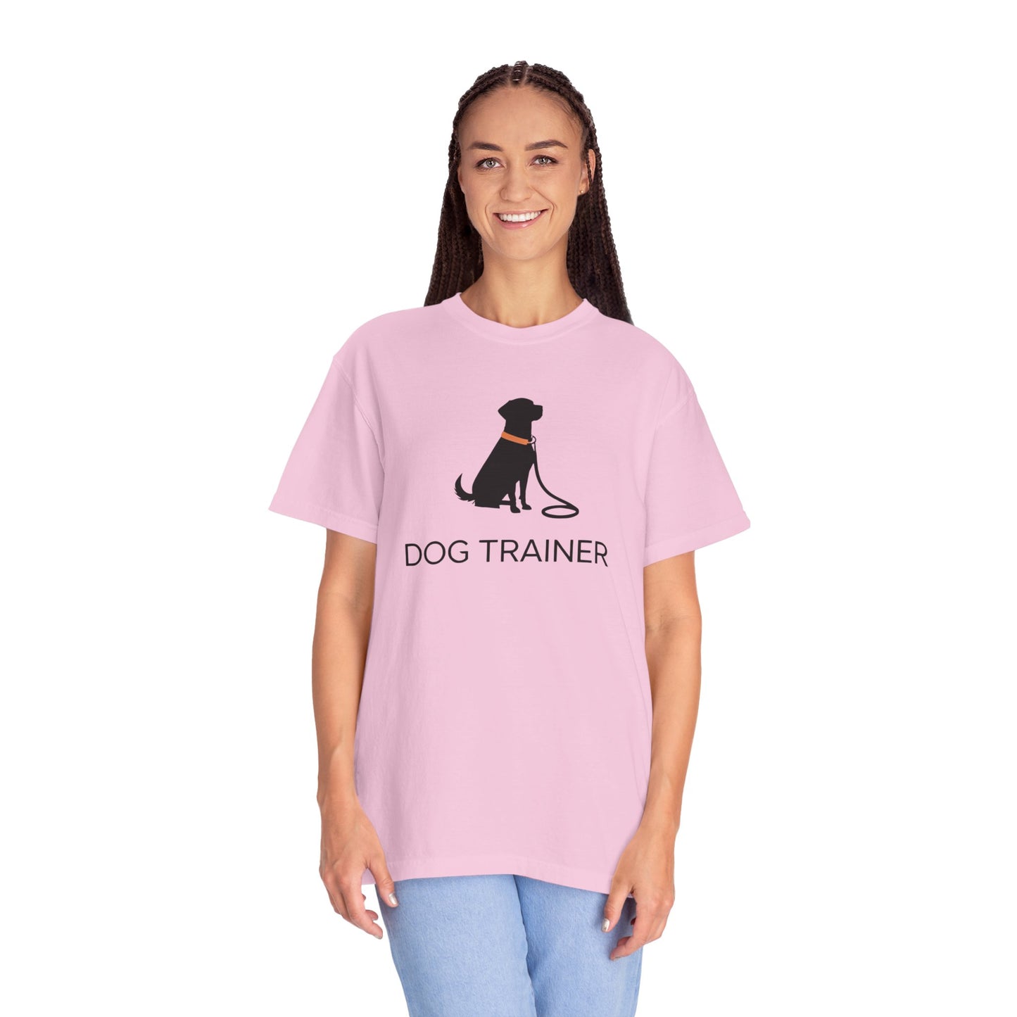 Dog Trainer T-Shirt, Black Dog, Pet Lover Gift, Animal Care Apparel, Gift for Dog Trainers