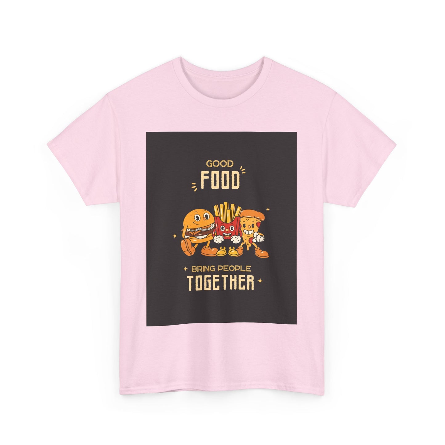 Good Food Unisex Tee | Fun Foodie Shirt, Gift for Food Lovers, Casual Wear, Kitchen Humor, BBQ Party