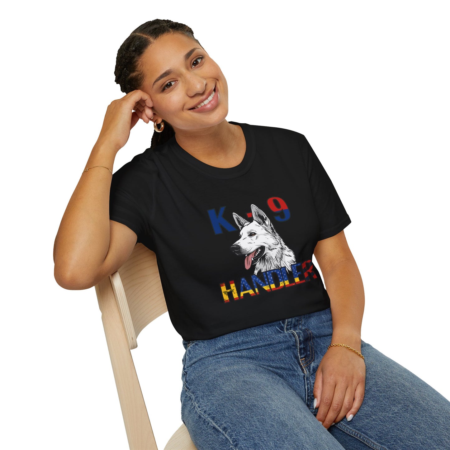German Shepherd K9 Handler T-Shirt, Police Dog Tee, Canine Enthusiast Apparel
