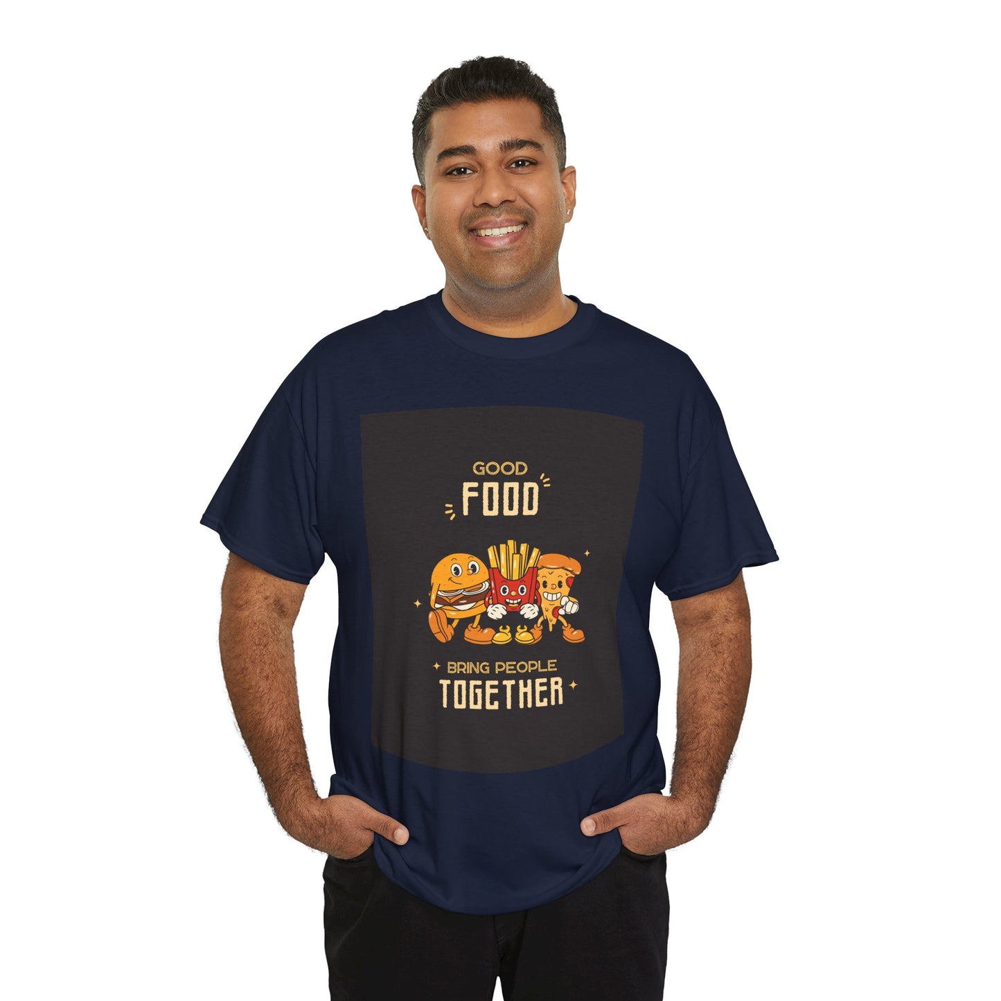 Good Food Unisex Tee | Fun Foodie Shirt, Gift for Food Lovers, Casual Wear, Kitchen Humor, BBQ Party