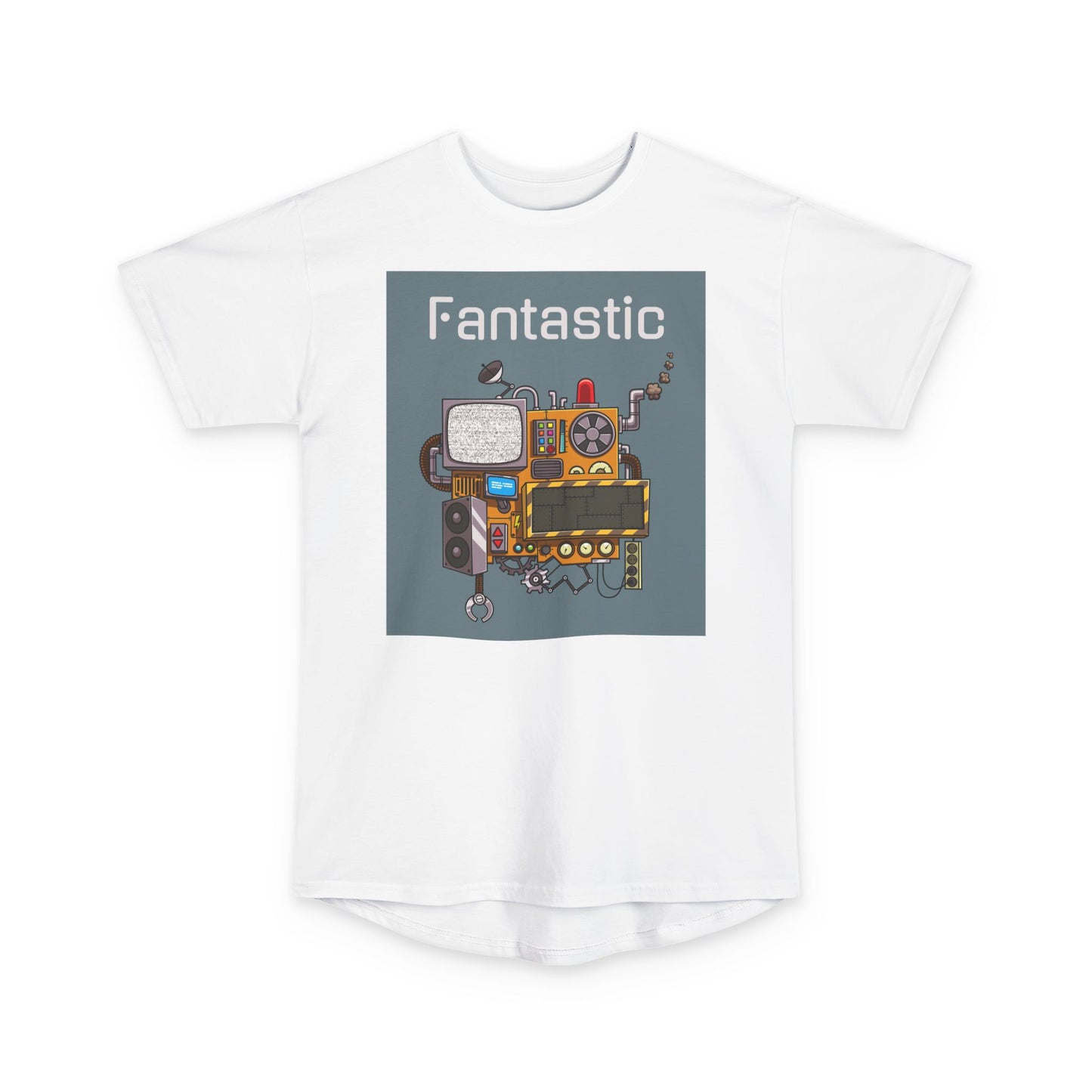 Fantastic Vibe Unisex Long Body Urban Tee, Streetwear, Graphic Tee, Gift for Music Lovers, Casual Wear, Unique Fashion Statement