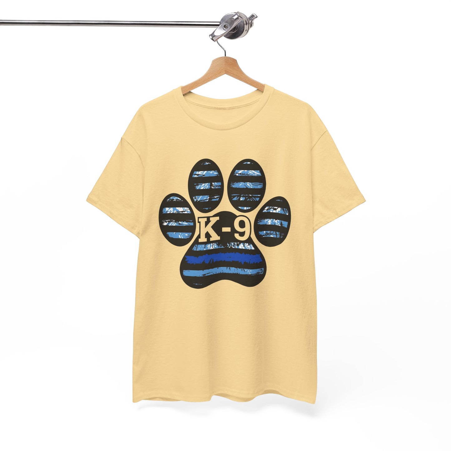 K-9 Paw Print Tee – Unisex Cotton Tee for Dog Lovers, Pet Owners, Animal Rescue Supporters