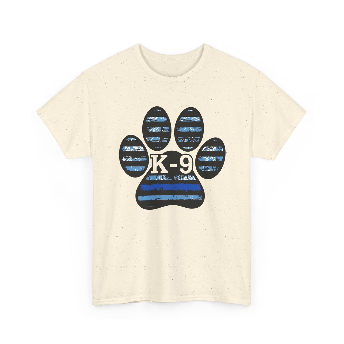 K-9 Paw Print Tee – Unisex Cotton Tee for Dog Lovers, Pet Owners, Animal Rescue Supporters