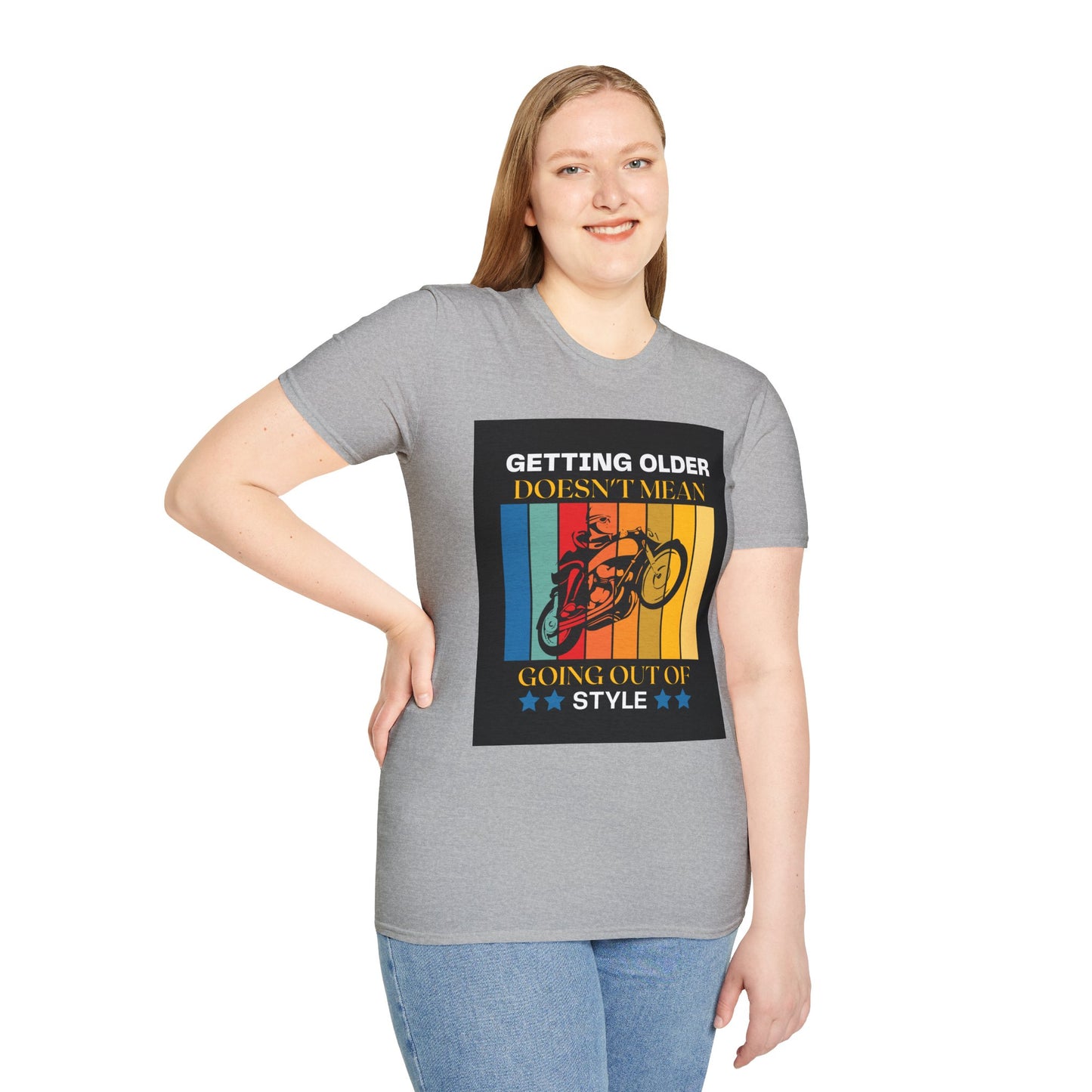Vintage Motorcycle T-Shirt - Fun Gift for Bikers, Birthday, Unisex Apparel, Casual Wear, Fashion Statement
