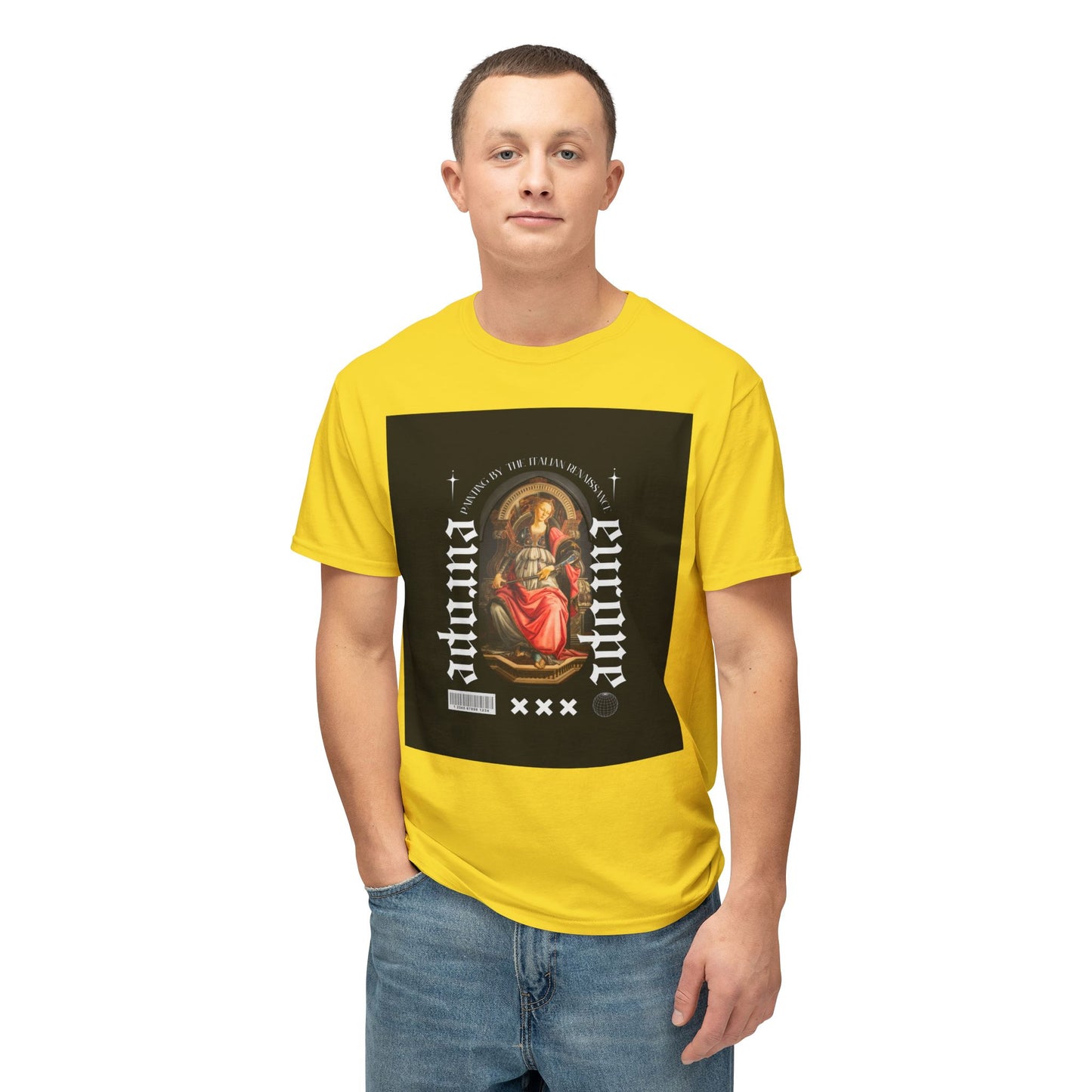 Italian Renaissance Painting Tee, Trendy Cotton Shirt for Art Lovers, Unique Gift for Birthdays, Festivals, Casual Wear