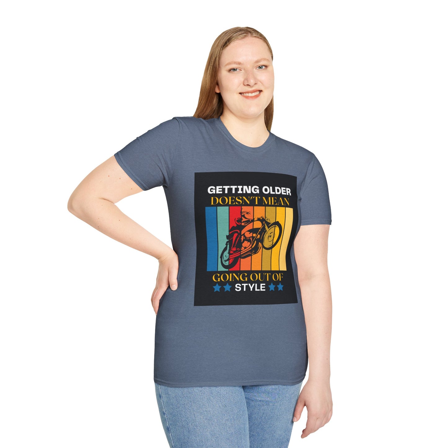 Vintage Motorcycle T-Shirt - Fun Gift for Bikers, Birthday, Unisex Apparel, Casual Wear, Fashion Statement