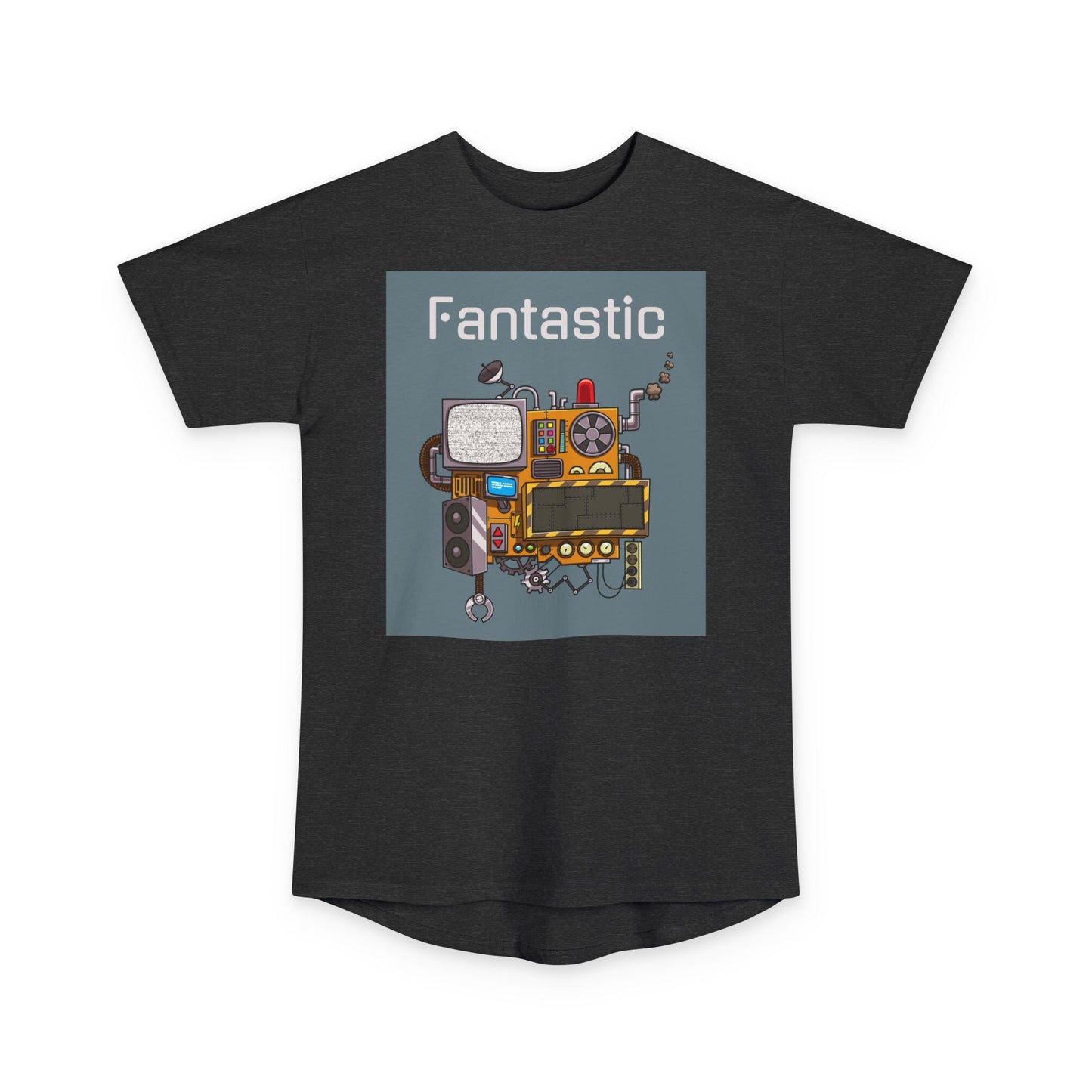 Fantastic Vibe Unisex Long Body Urban Tee, Streetwear, Graphic Tee, Gift for Music Lovers, Casual Wear, Unique Fashion Statement