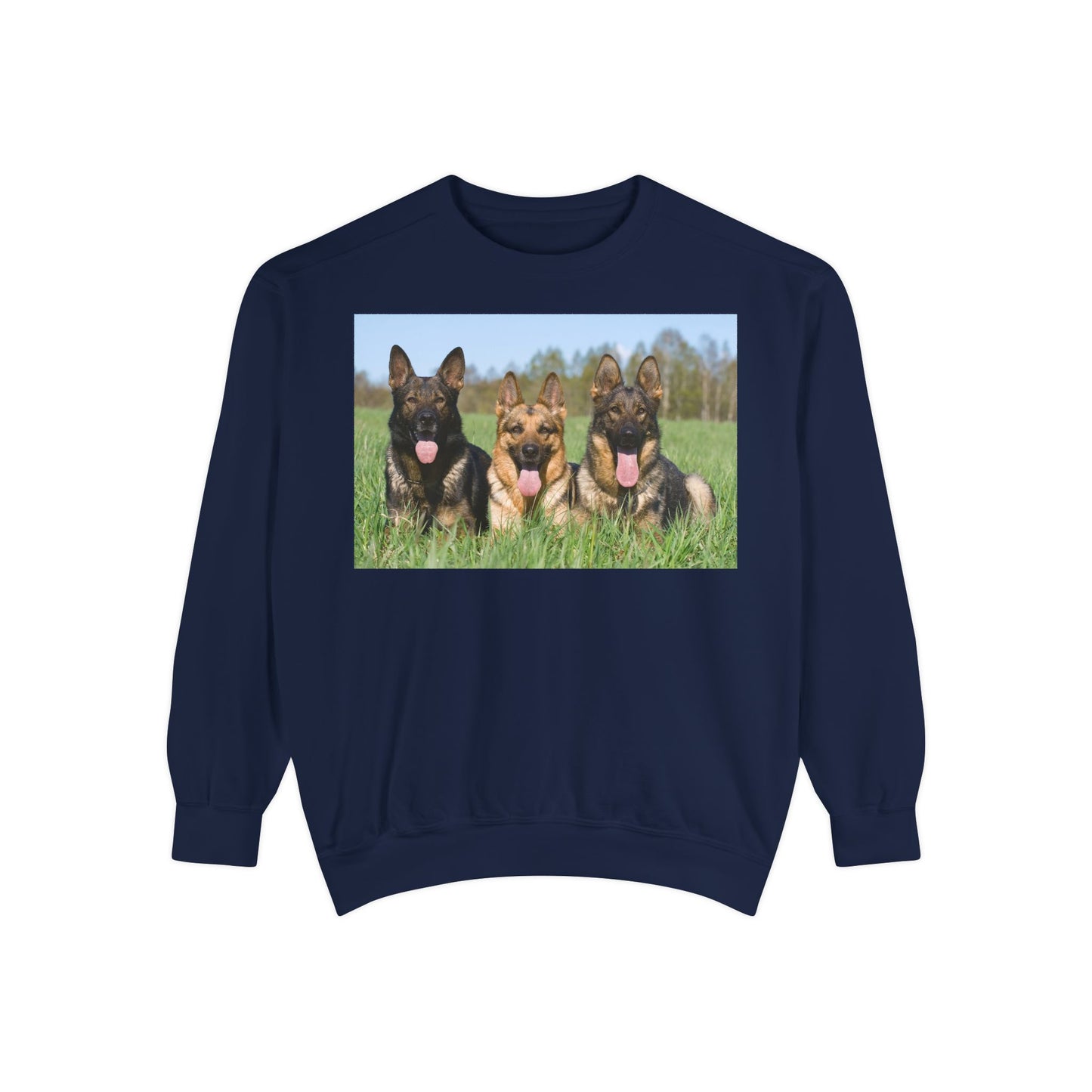 German Shepherd Friends Sweatshirt - Cozy Unisex Apparel for Dog Lovers