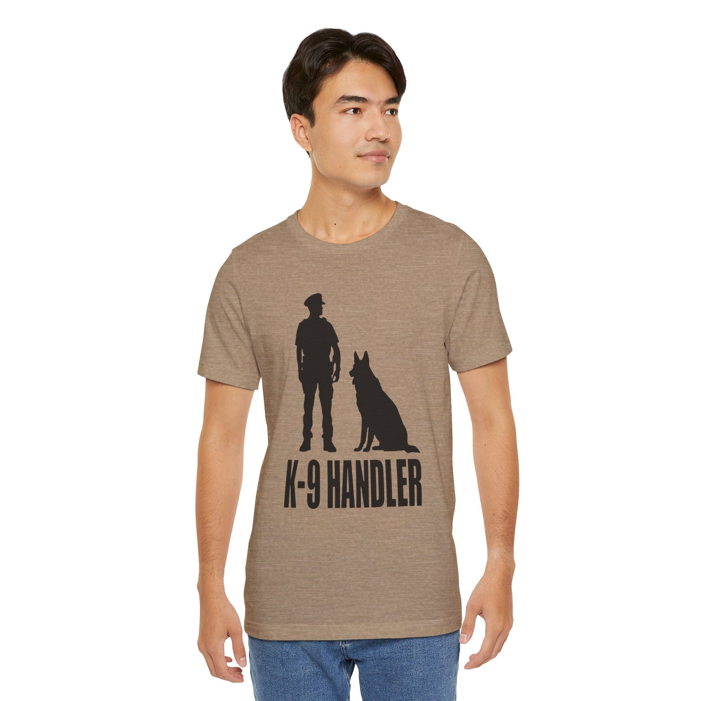 K9 Handler Unisex Tee, Dog Lover Gift, Pet Handler Shirt, Animal Advocate Apparel, Canine Enthusiast Top, Training Gear
