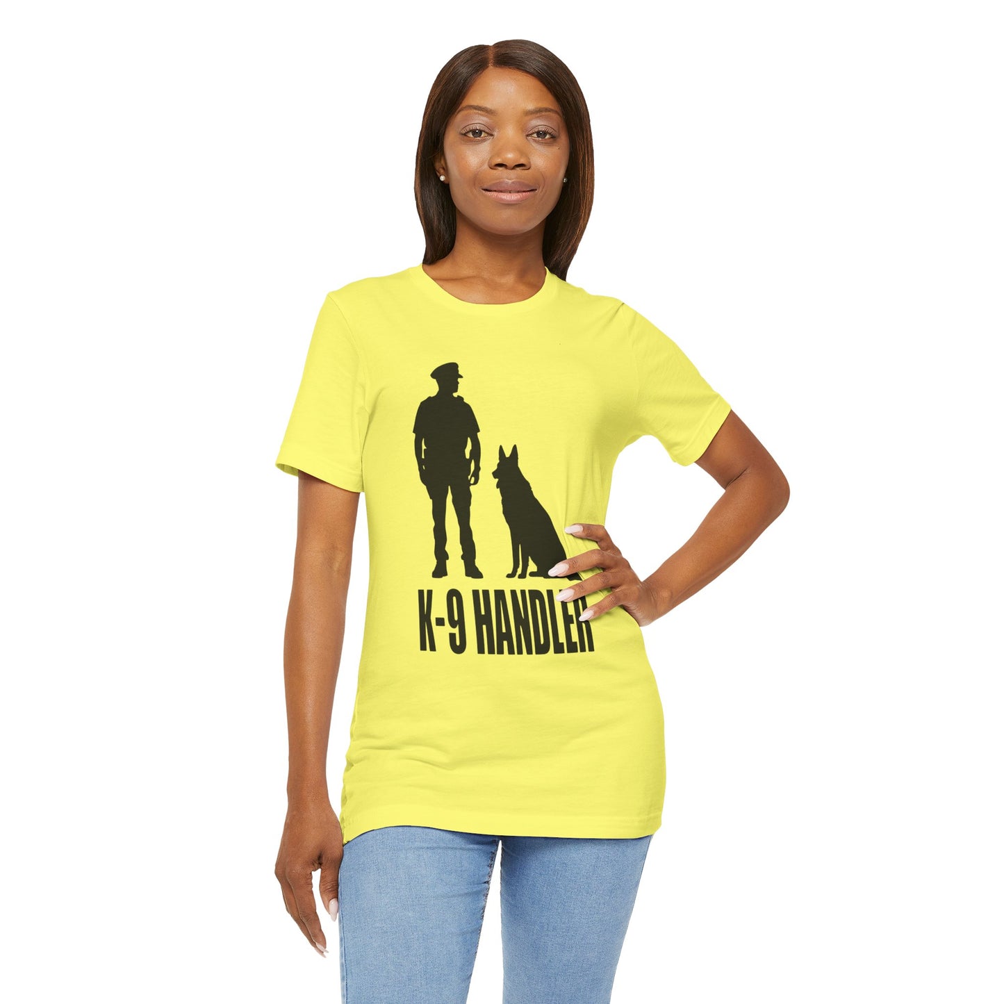 K9 Handler Unisex Tee, Dog Lover Gift, Pet Handler Shirt, Animal Advocate Apparel, Canine Enthusiast Top, Training Gear