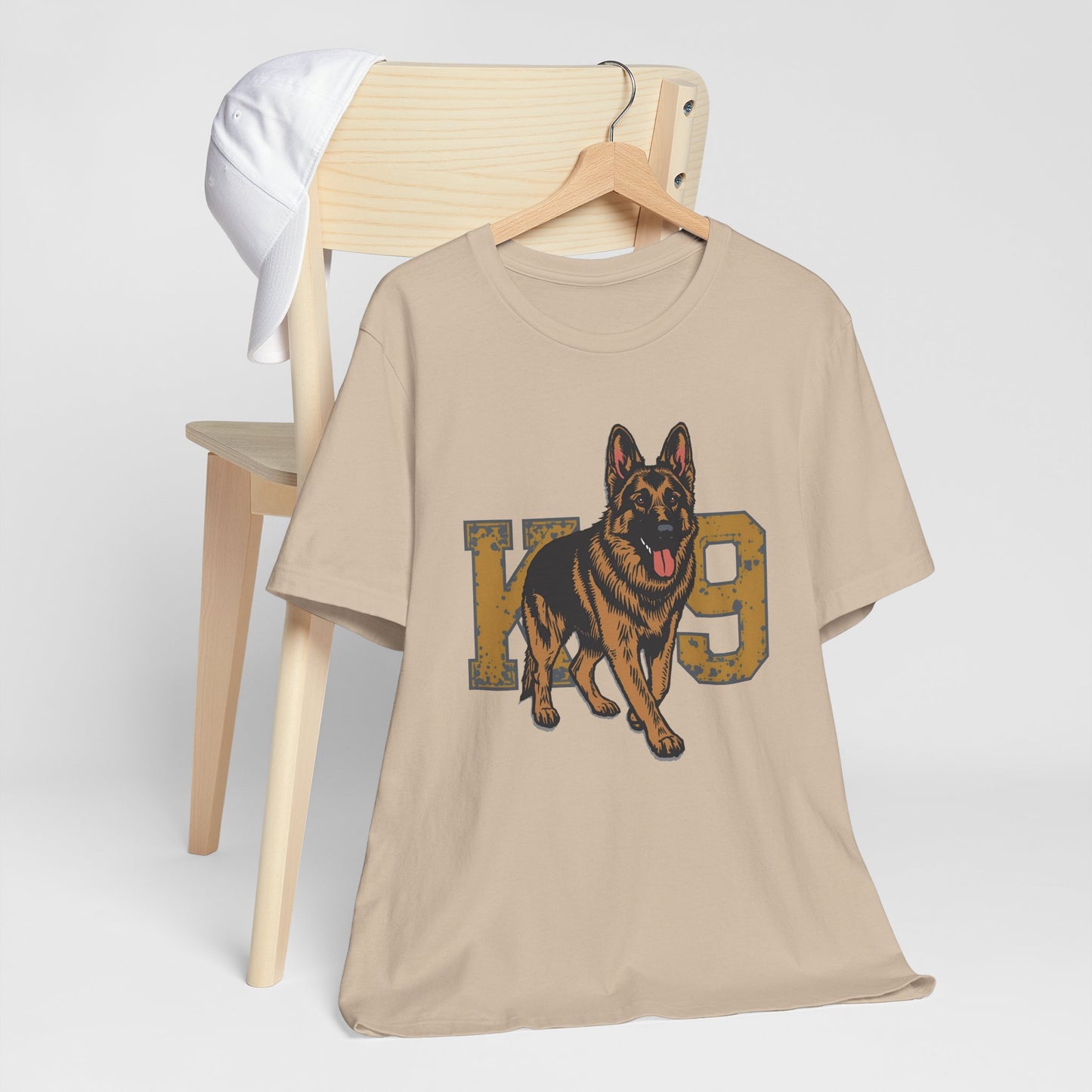 K9 Dog Lover German Shepherd Tee, Pet Owner Gift, Unisex Jersey Shirt