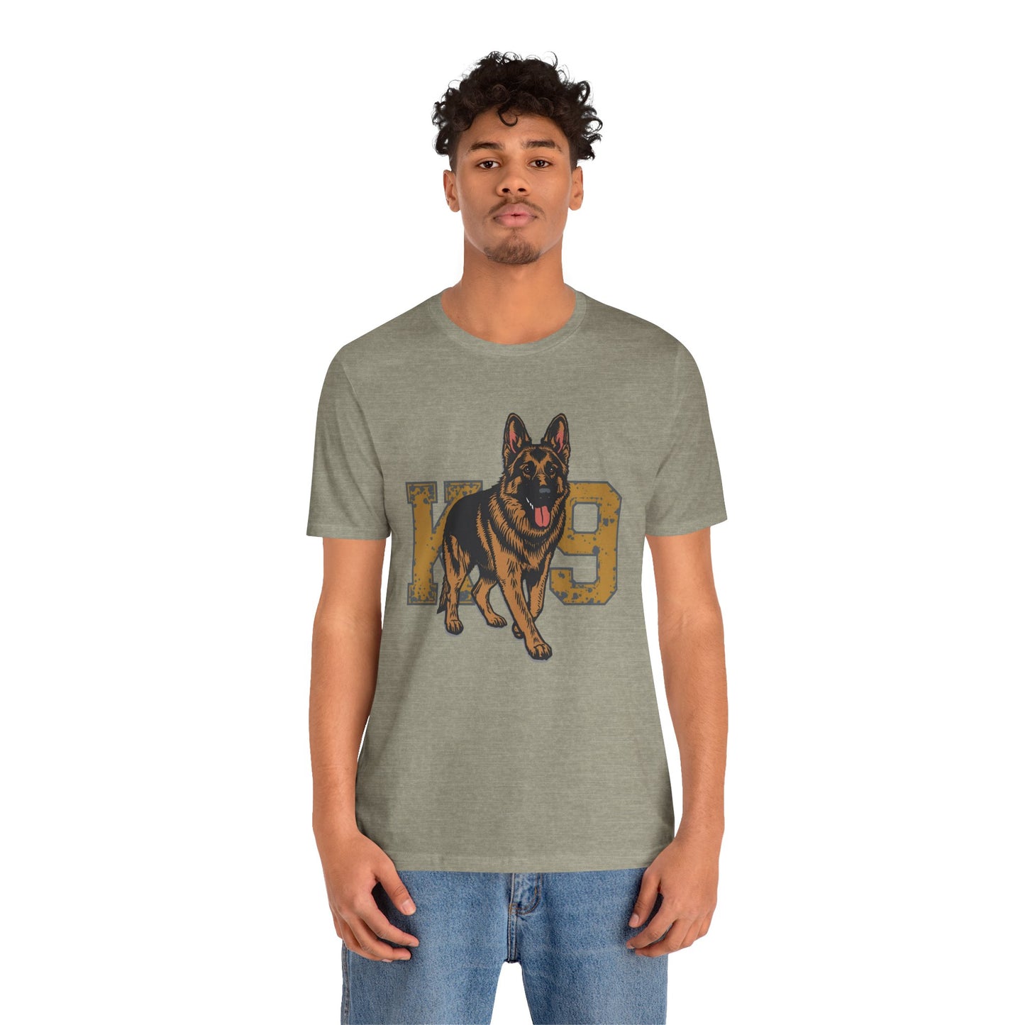 K9 Dog Lover German Shepherd Tee, Pet Owner Gift, Unisex Jersey Shirt