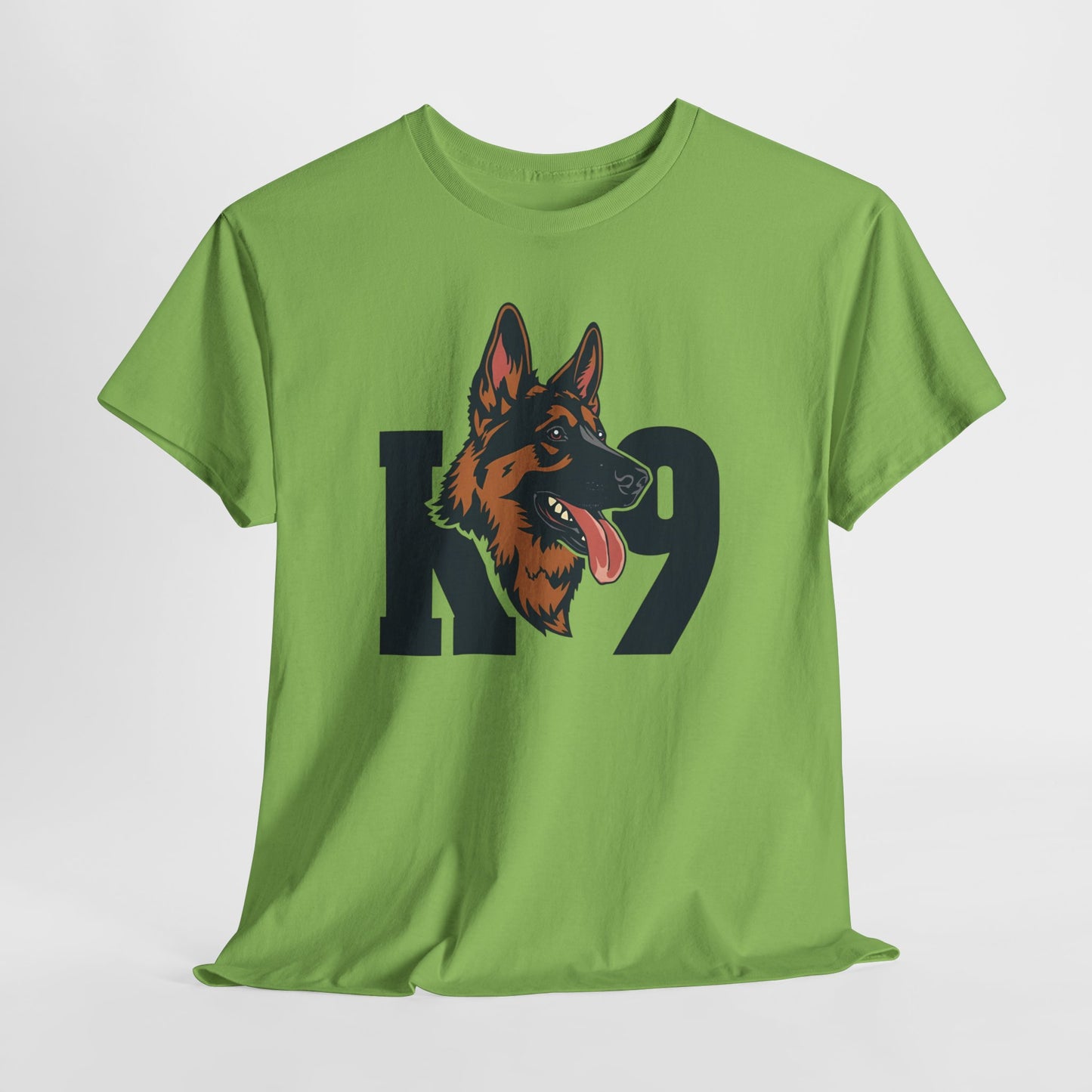 German Shepherd K9 Lover Unisex Heavy Cotton Tee | Dog Owner Gift, Dog Lover Apparel