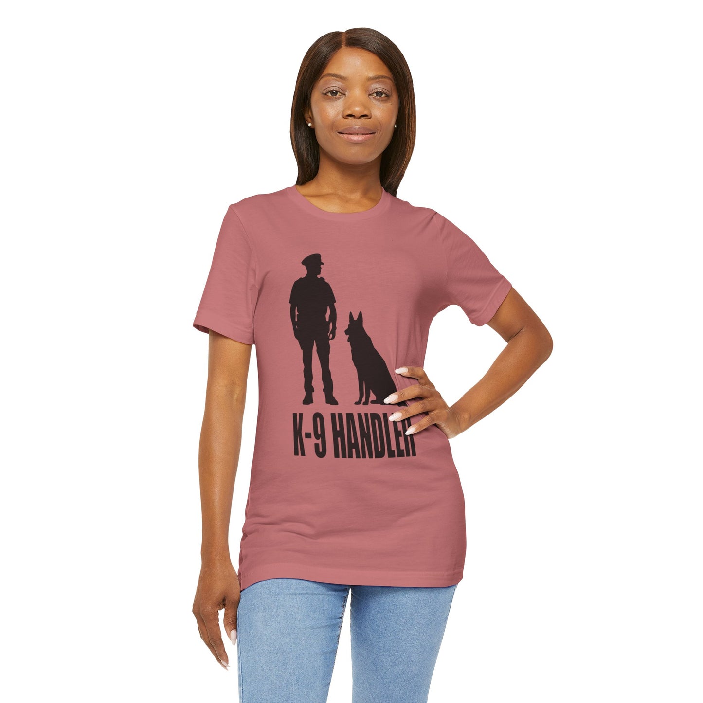 K9 Handler Unisex Tee, Dog Lover Gift, Pet Handler Shirt, Animal Advocate Apparel, Canine Enthusiast Top, Training Gear