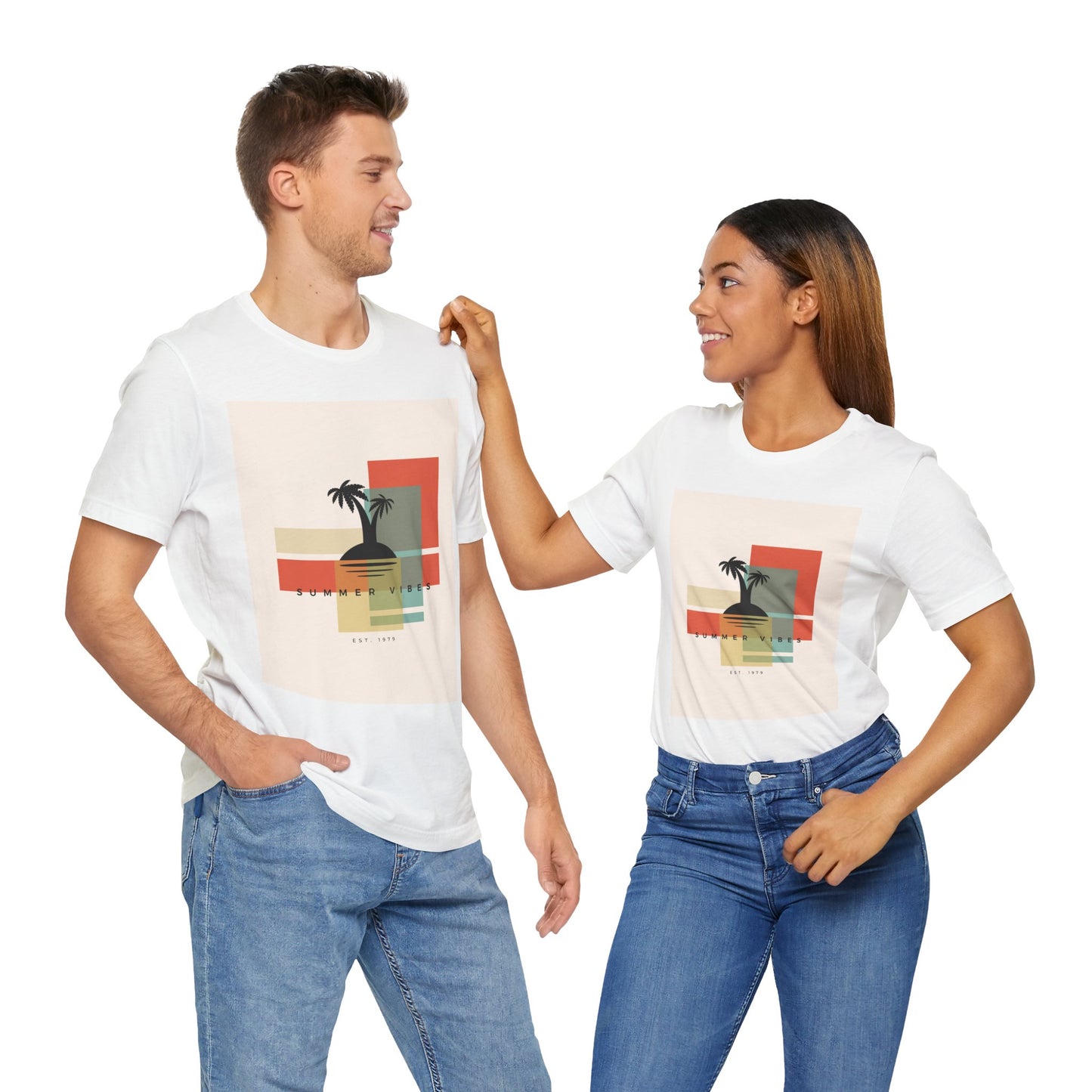 Tropical Sunset Tee, Summer Vibes Shirt, Vacation Outfit, Unisex Graphic Tee, Gift for Beach Lovers, Casual Wear