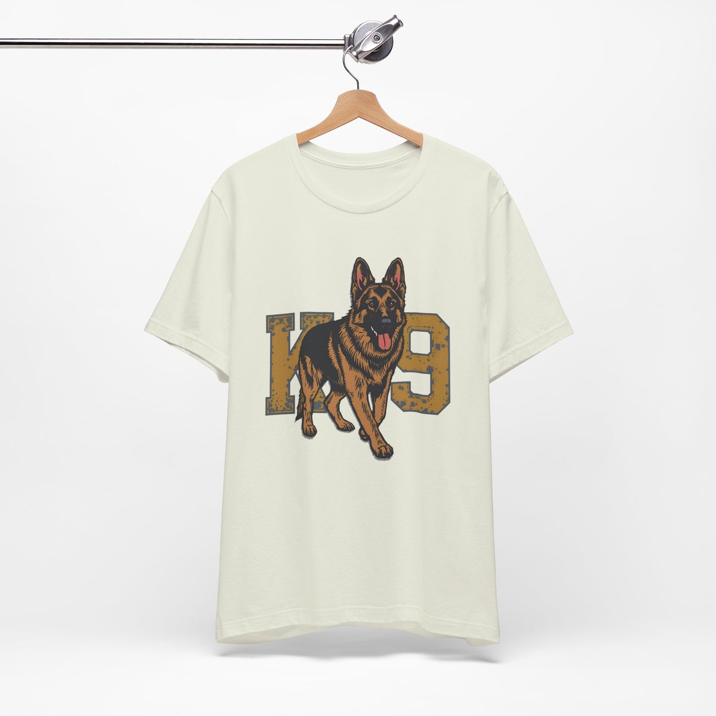 K9 Dog Lover German Shepherd Tee, Pet Owner Gift, Unisex Jersey Shirt
