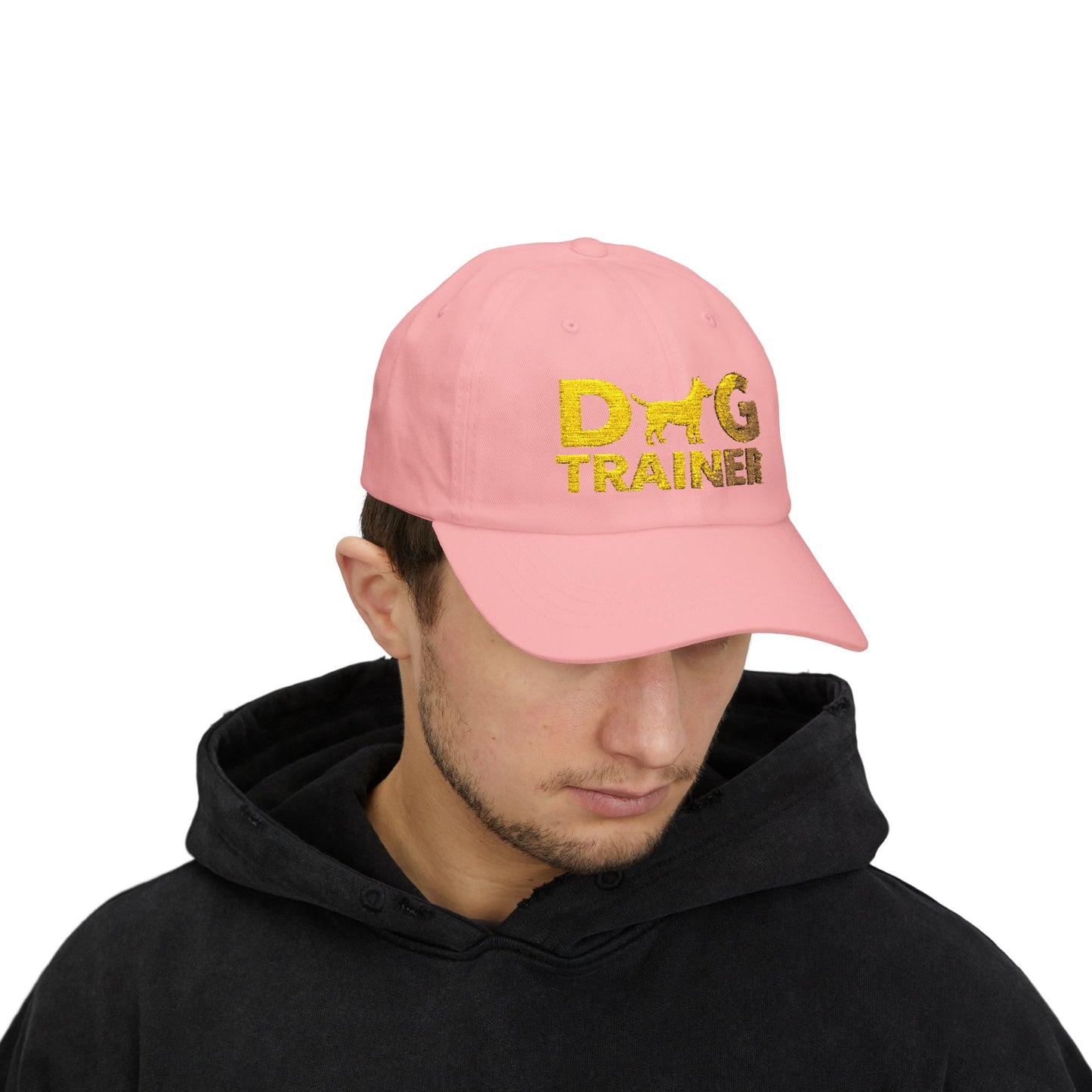 Dog Trainer Classic Dad Cap, Golden Embroidery Design, Pet Trainer Gift, Casual Wear
