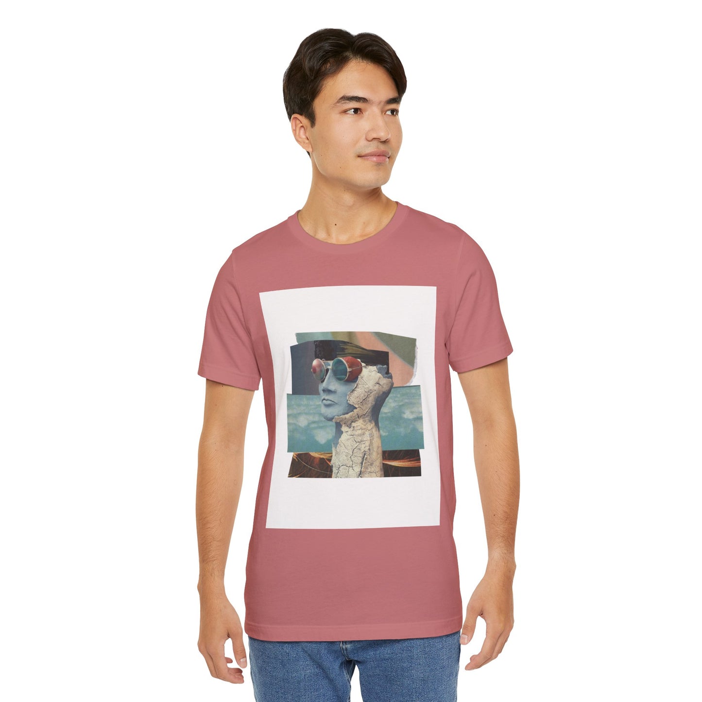 Retro Vibes Unisex Jersey Tee - Cool Graphic Shirt for Everyday Wear, Gift for Friends, Summer Style, Casual Hanging Out
