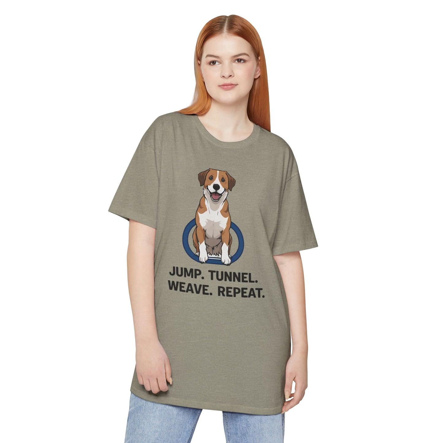 Dog Agility Unisex Long Body Urban Tee, Pet Lover Gift, Dog Training Shirt, Funny Dog Tee, Gift for Dog Owners
