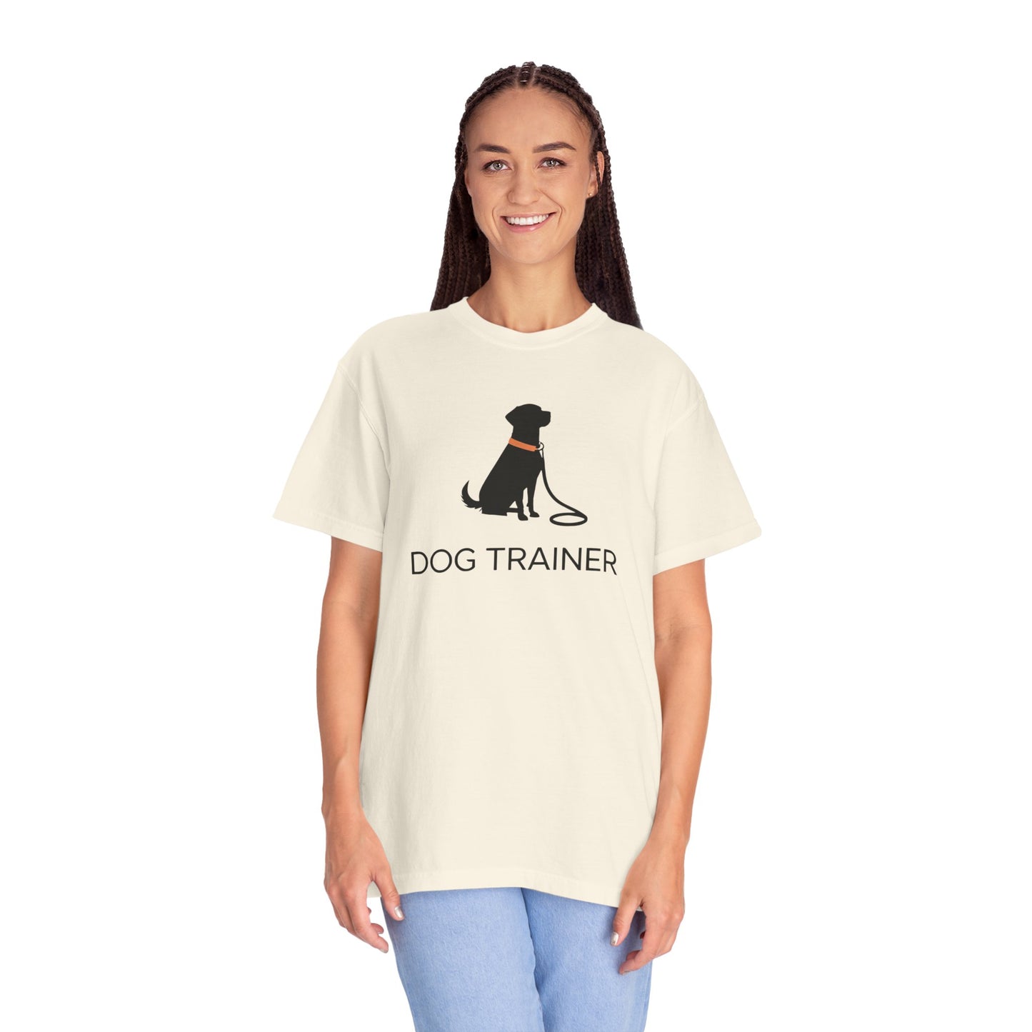 Dog Trainer T-Shirt, Black Dog, Pet Lover Gift, Animal Care Apparel, Gift for Dog Trainers