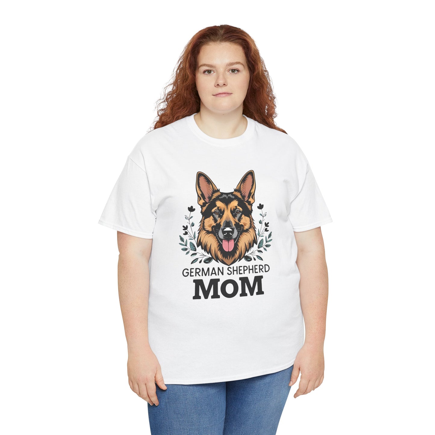 German Shepherd Mom Tee - Perfect Gift for Dog Lovers, Animal Lovers, Pet Parenthood, Birthday, Mother's Day