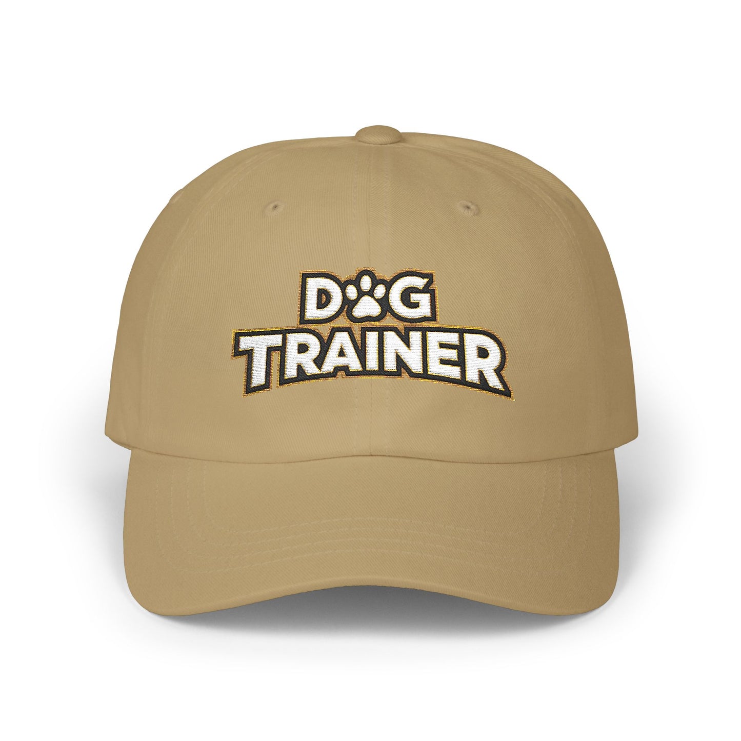 Embroidered Dog Trainer Classic Dad Cap, Adjustable Baseball Cap, Dog Owner Accessory
