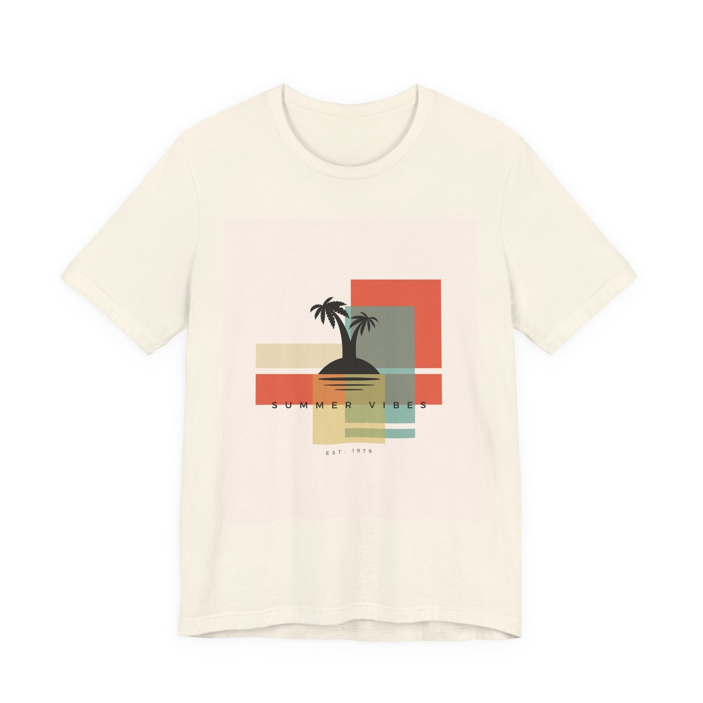 Tropical Sunset Tee, Summer Vibes Shirt, Vacation Outfit, Unisex Graphic Tee, Gift for Beach Lovers, Casual Wear
