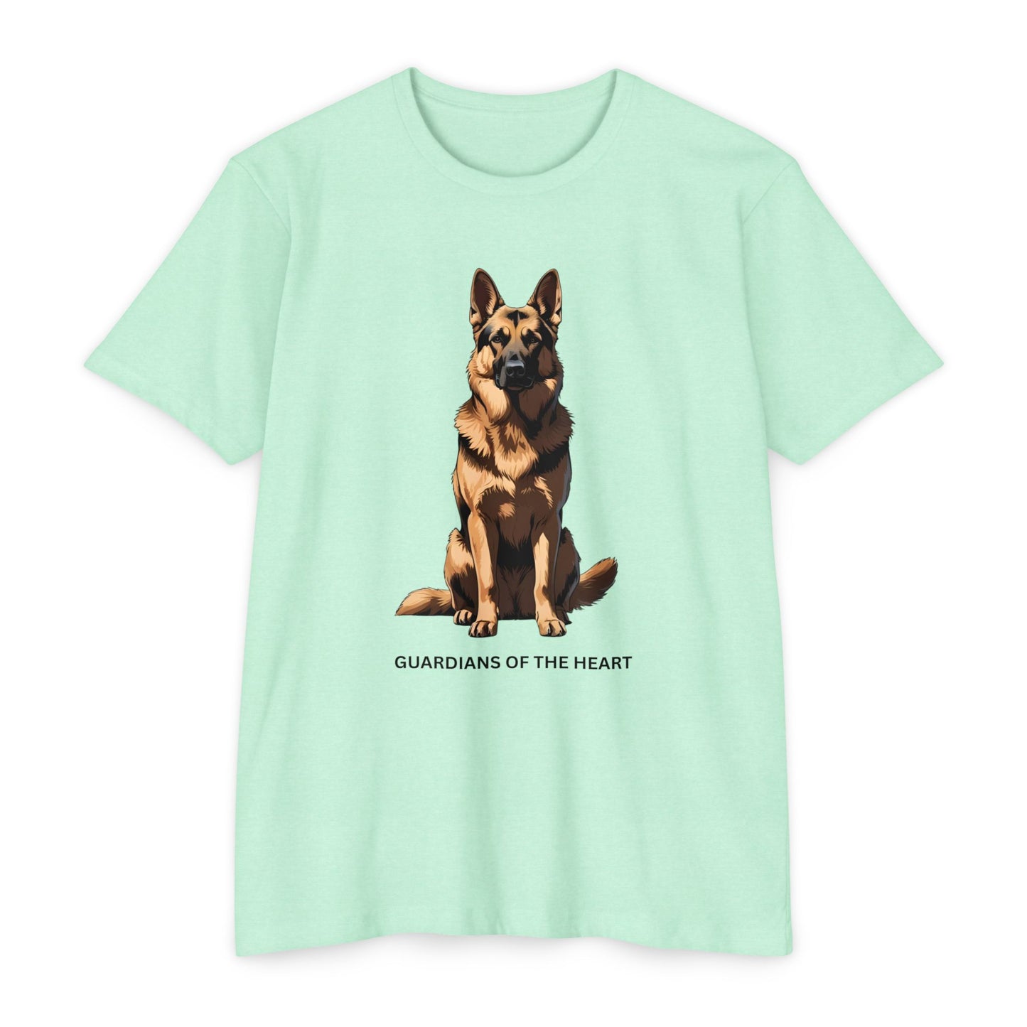 Guardians of the Heart German Shepherd T-Shirt, Unisex Dog Lover Tee, Gift for Pet Lovers, Casual Everyday Wear