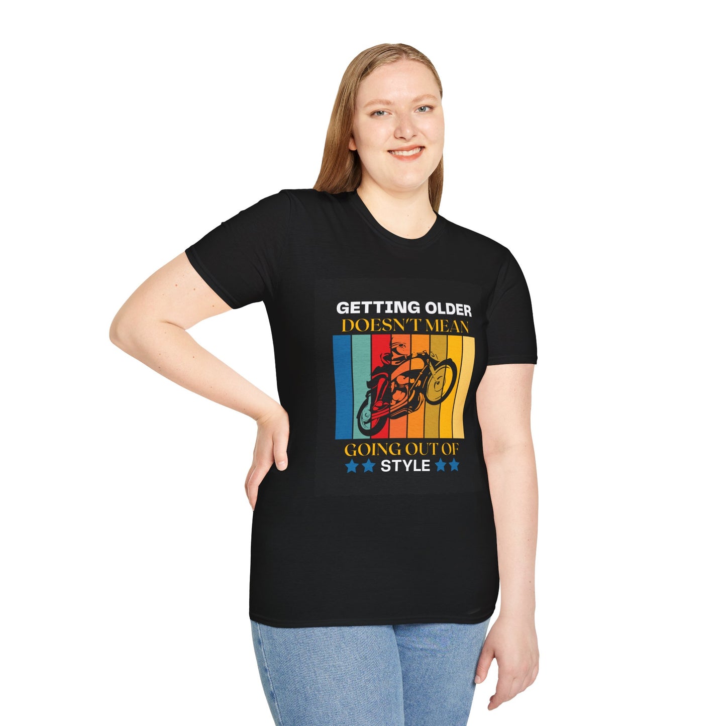 Vintage Motorcycle T-Shirt - Fun Gift for Bikers, Birthday, Unisex Apparel, Casual Wear, Fashion Statement