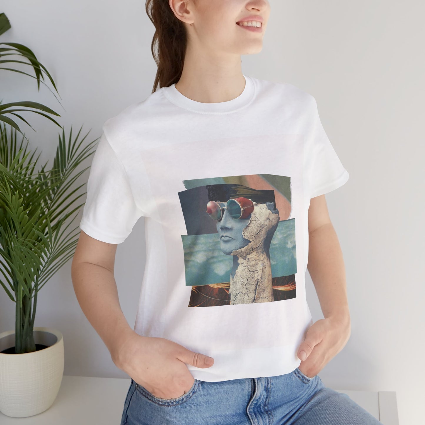 Retro Vibes Unisex Jersey Tee - Cool Graphic Shirt for Everyday Wear, Gift for Friends, Summer Style, Casual Hanging Out